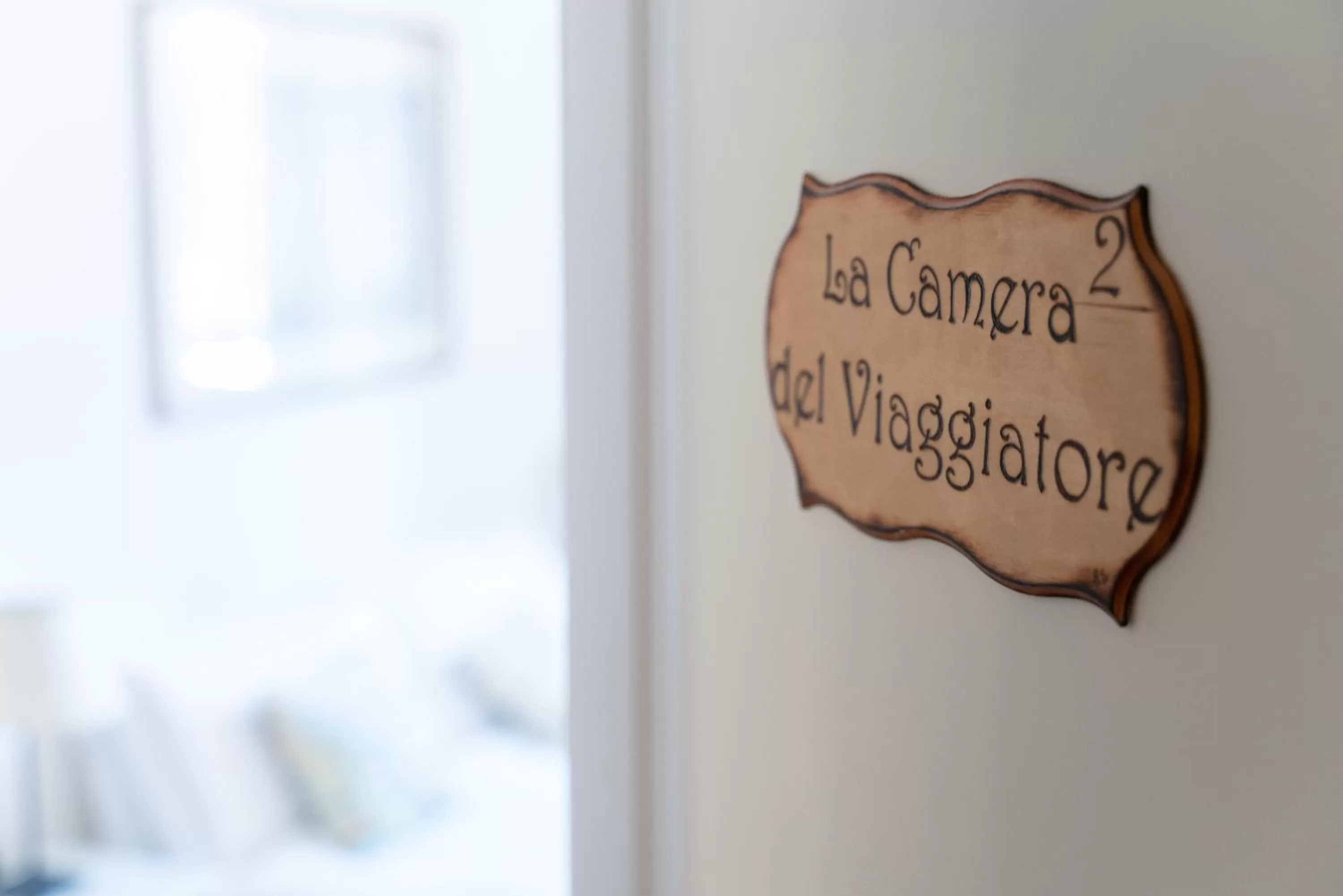 Decorative detail in B&B Domus Quiritum