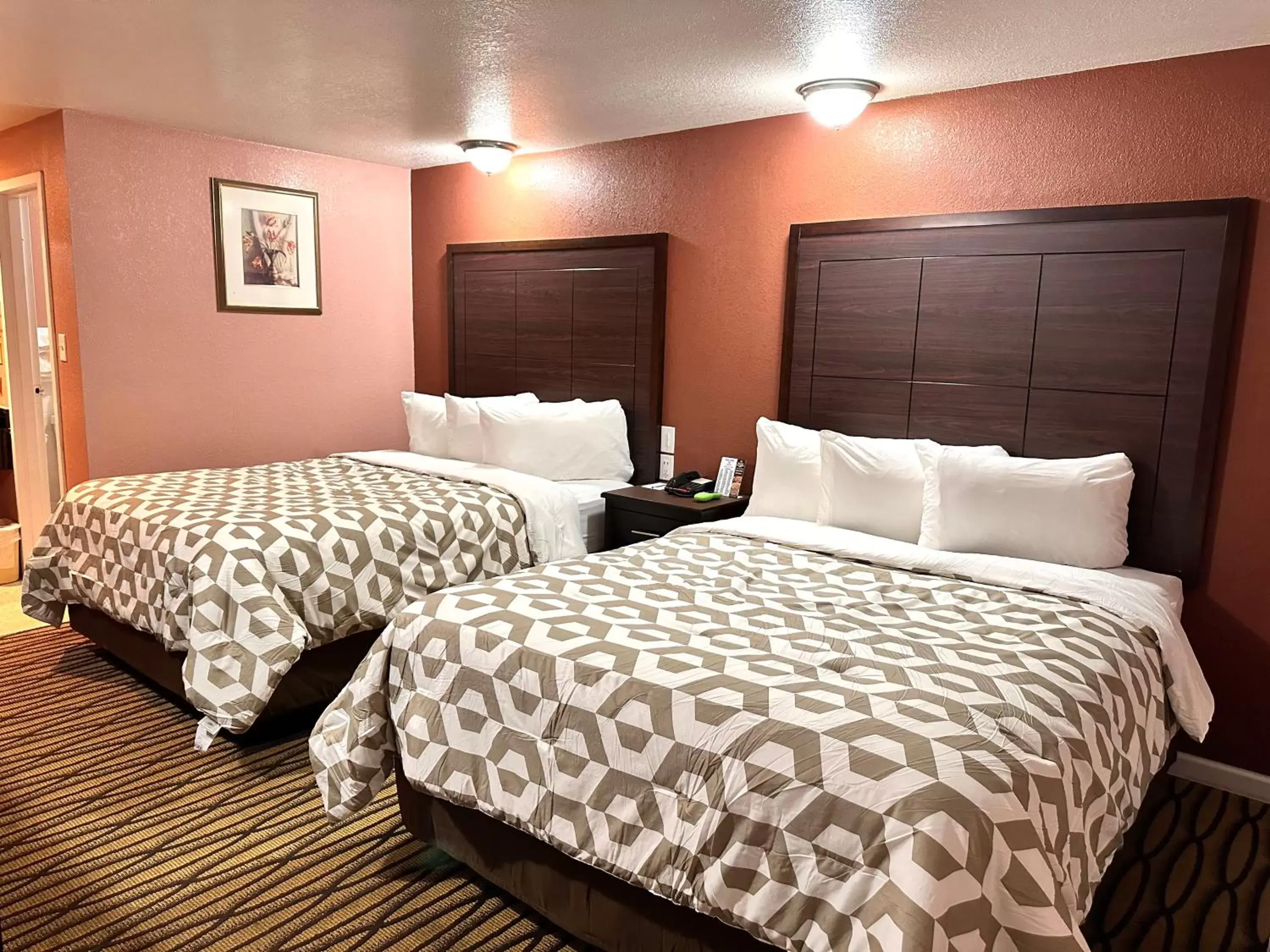 Bed in Annie Oakley Motel Oakley Bed in Annie Oakley Motel Oakley