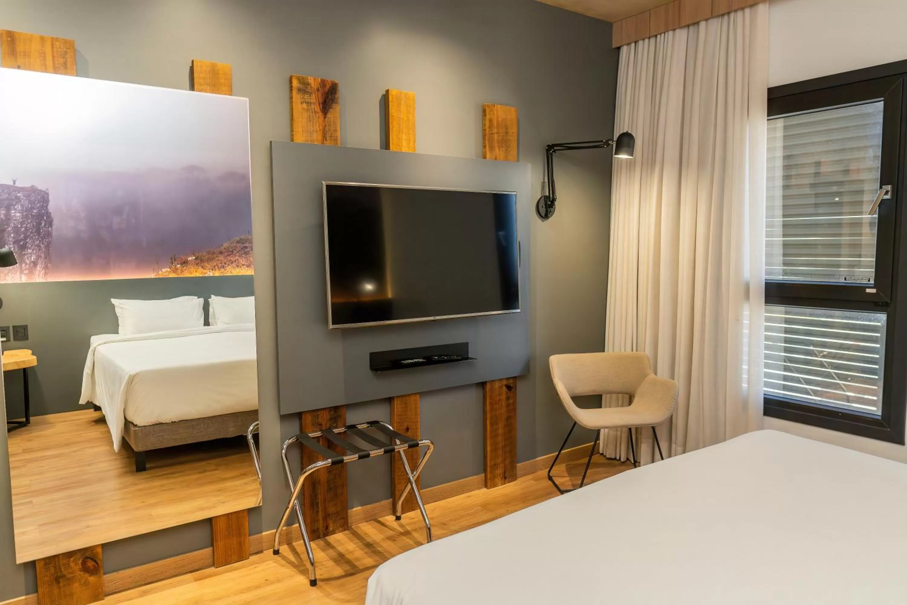 TV and multimedia, Bed in Novotel Criciuma