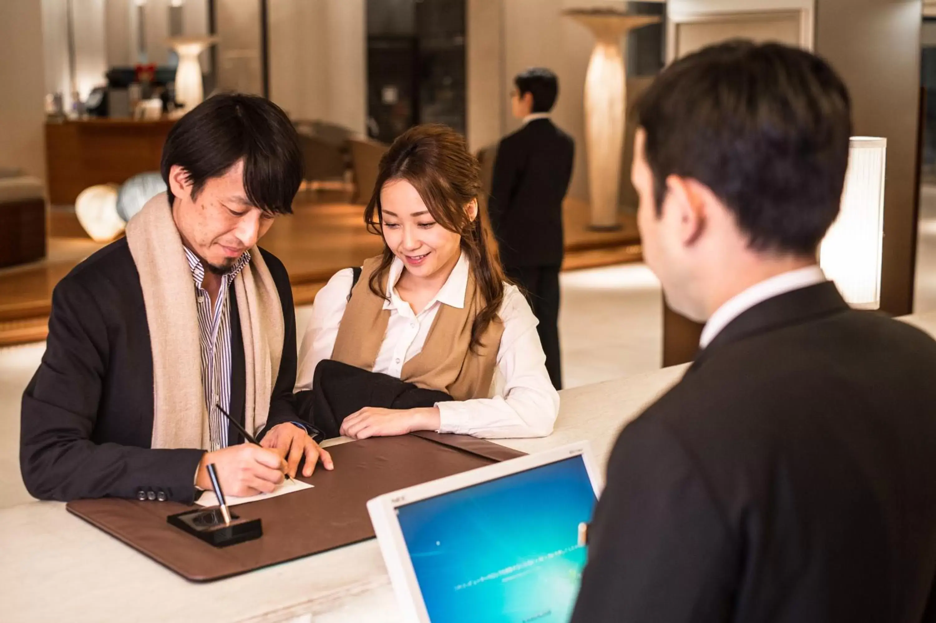 Lobby or reception in Sapporo Park Hotel