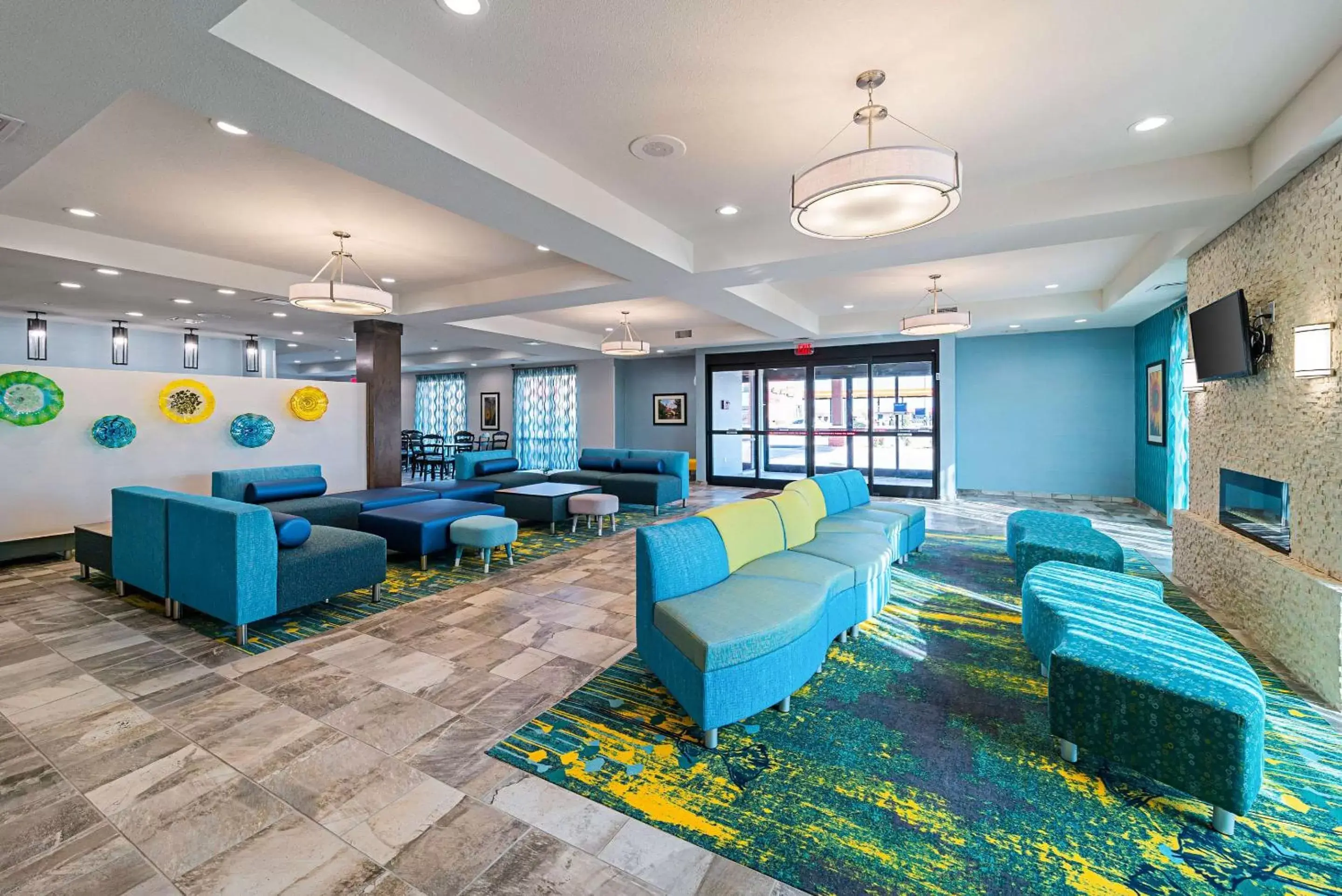 Lobby or reception in Comfort Inn & Suites Oklahoma City near Bricktown