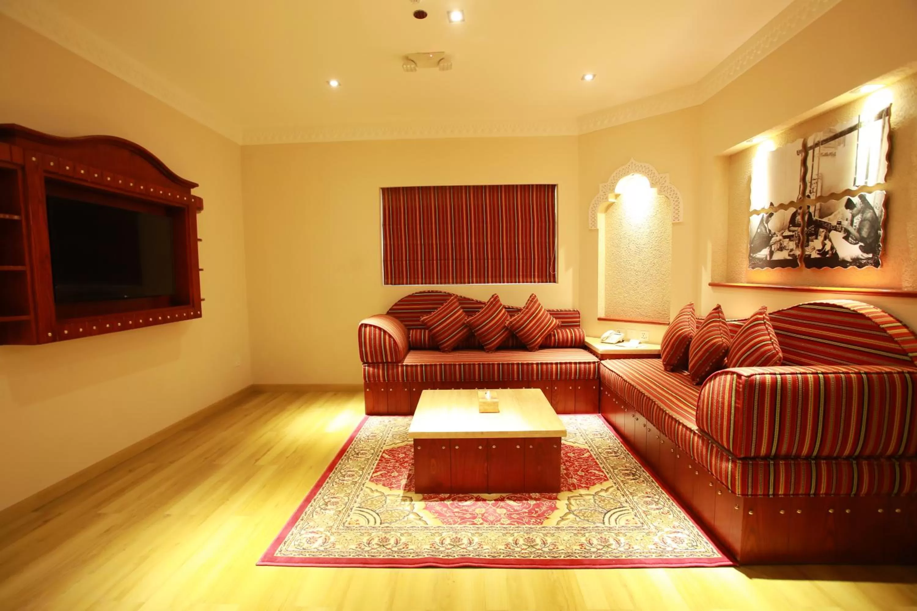 Living room in Al Liwan Suites Rawdat Al Khail