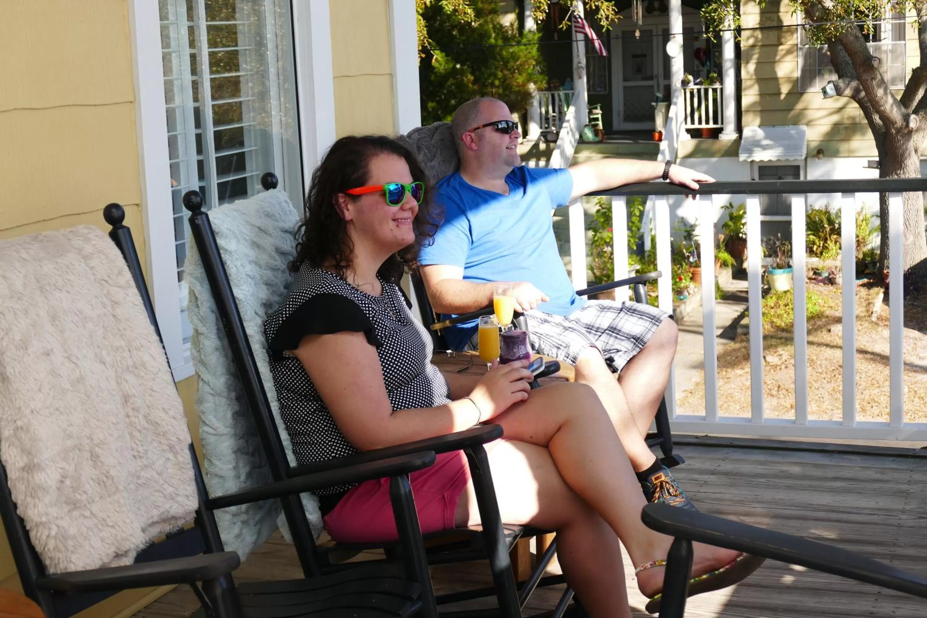 Balcony/Terrace in Beachview Inn and Spa