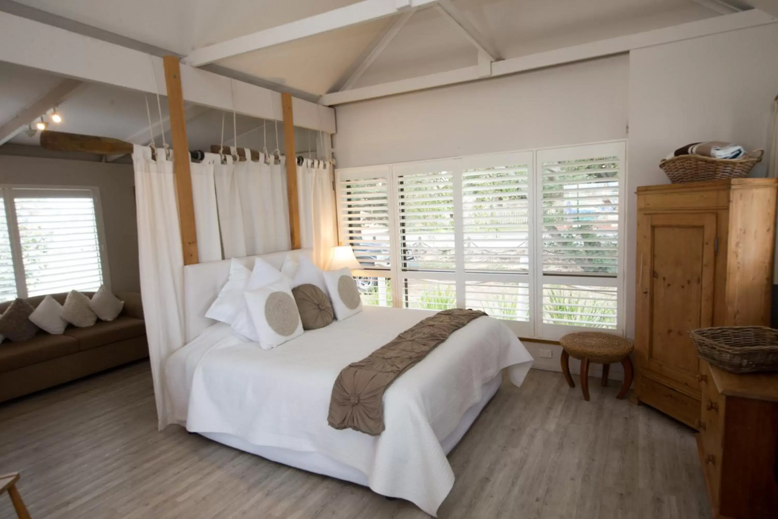 Bedroom in Boathouse - Birks River Retreat