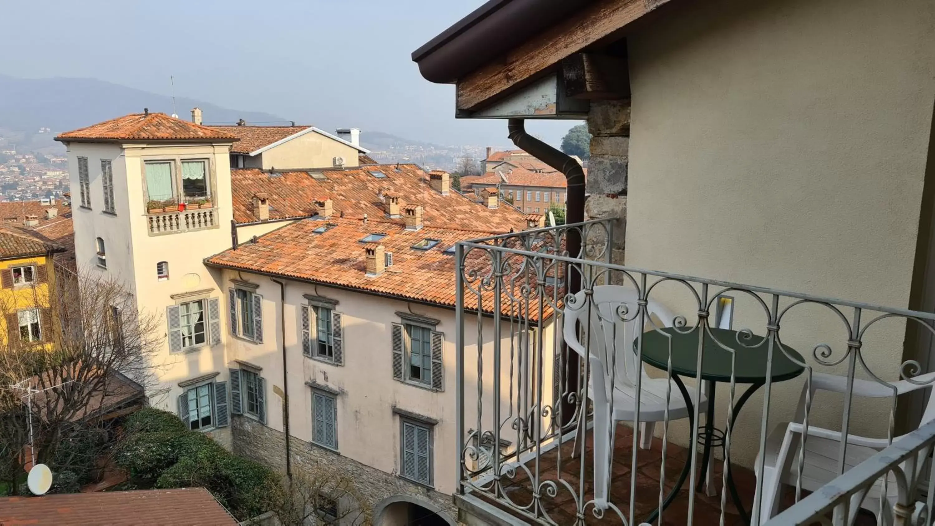 Balcony/Terrace in Hotel Piazza Vecchia