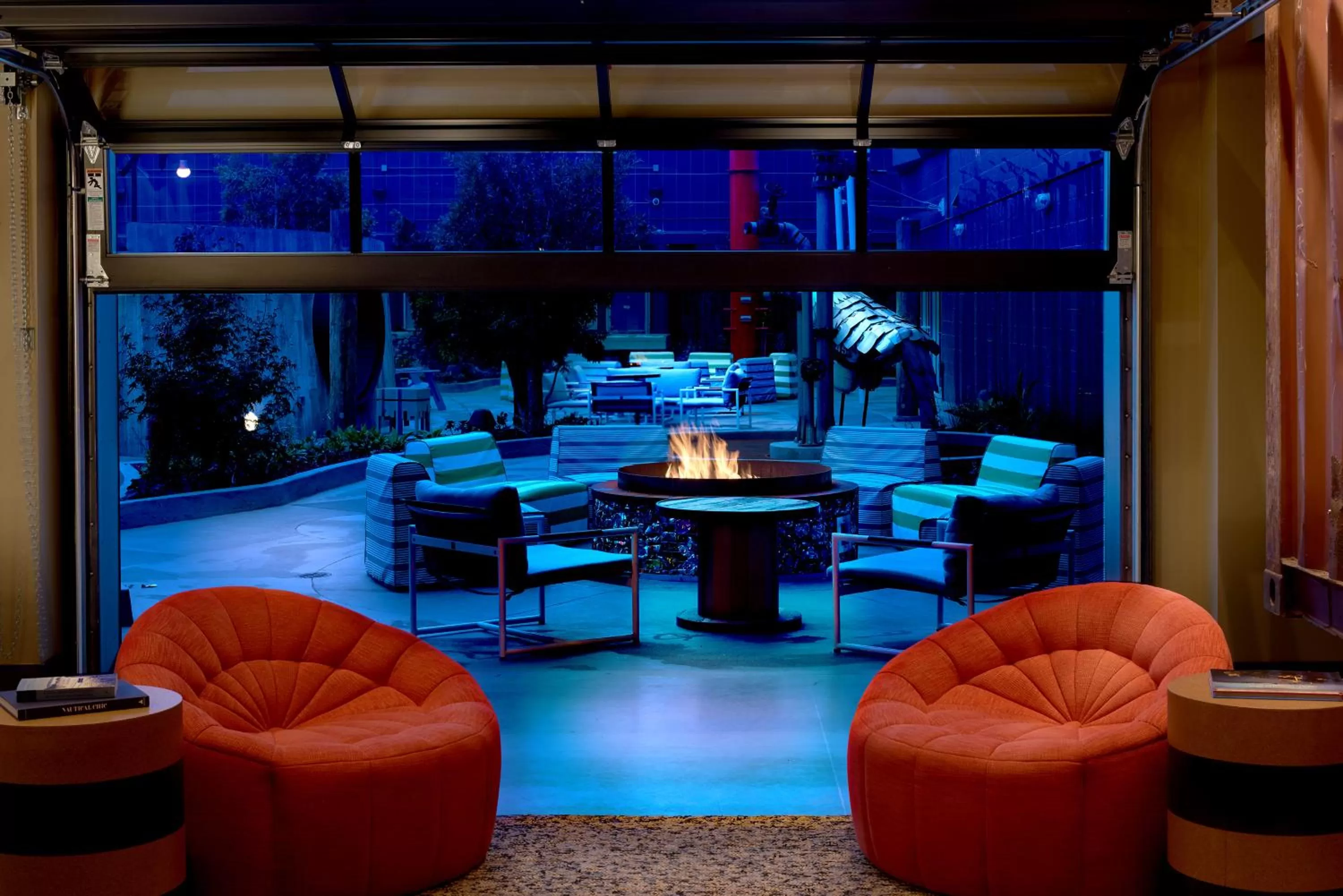 Patio in Hotel Zephyr San Francisco