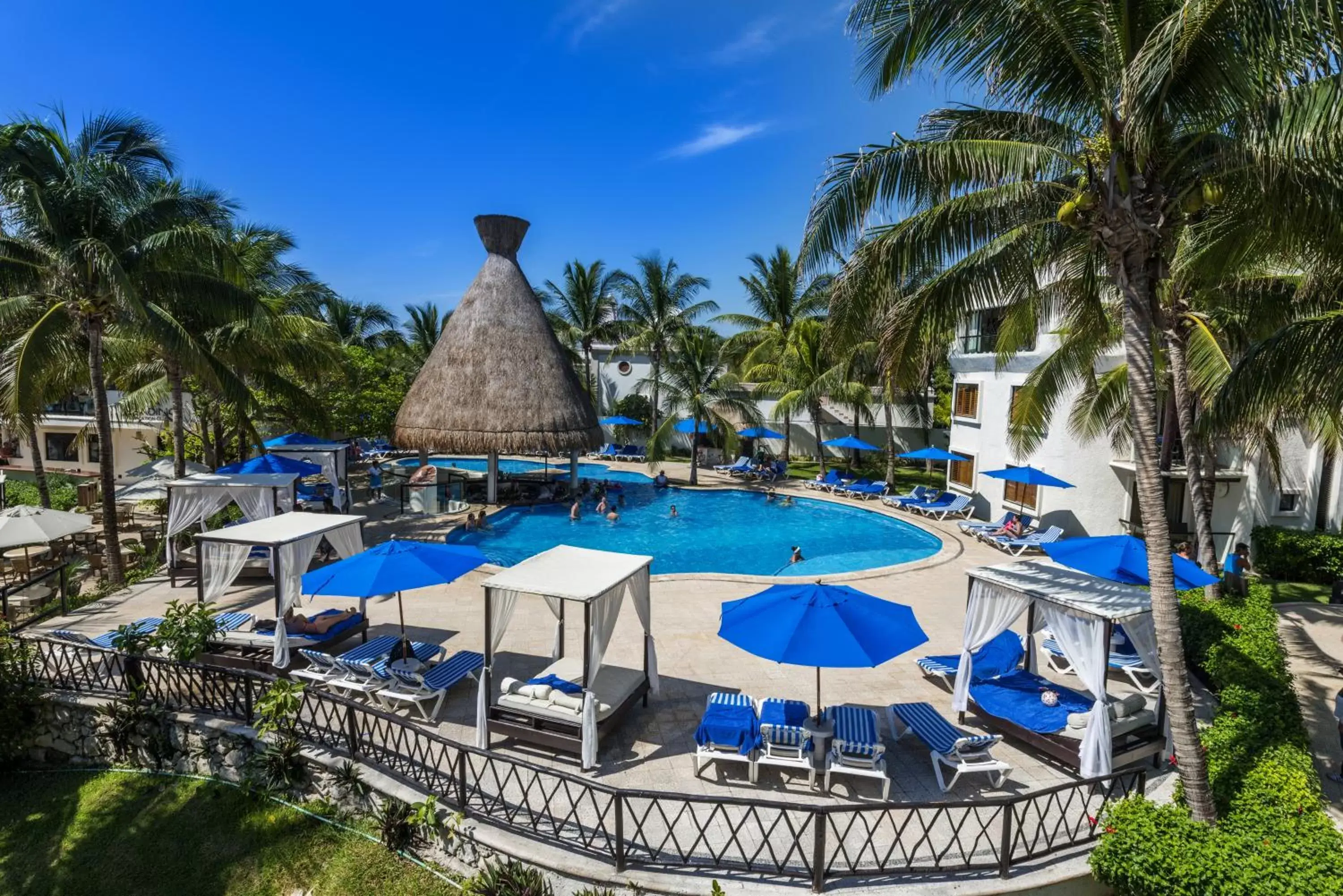 Day, Pool View in The Reef Playacar Resort & Spa-Optional All Inclusive