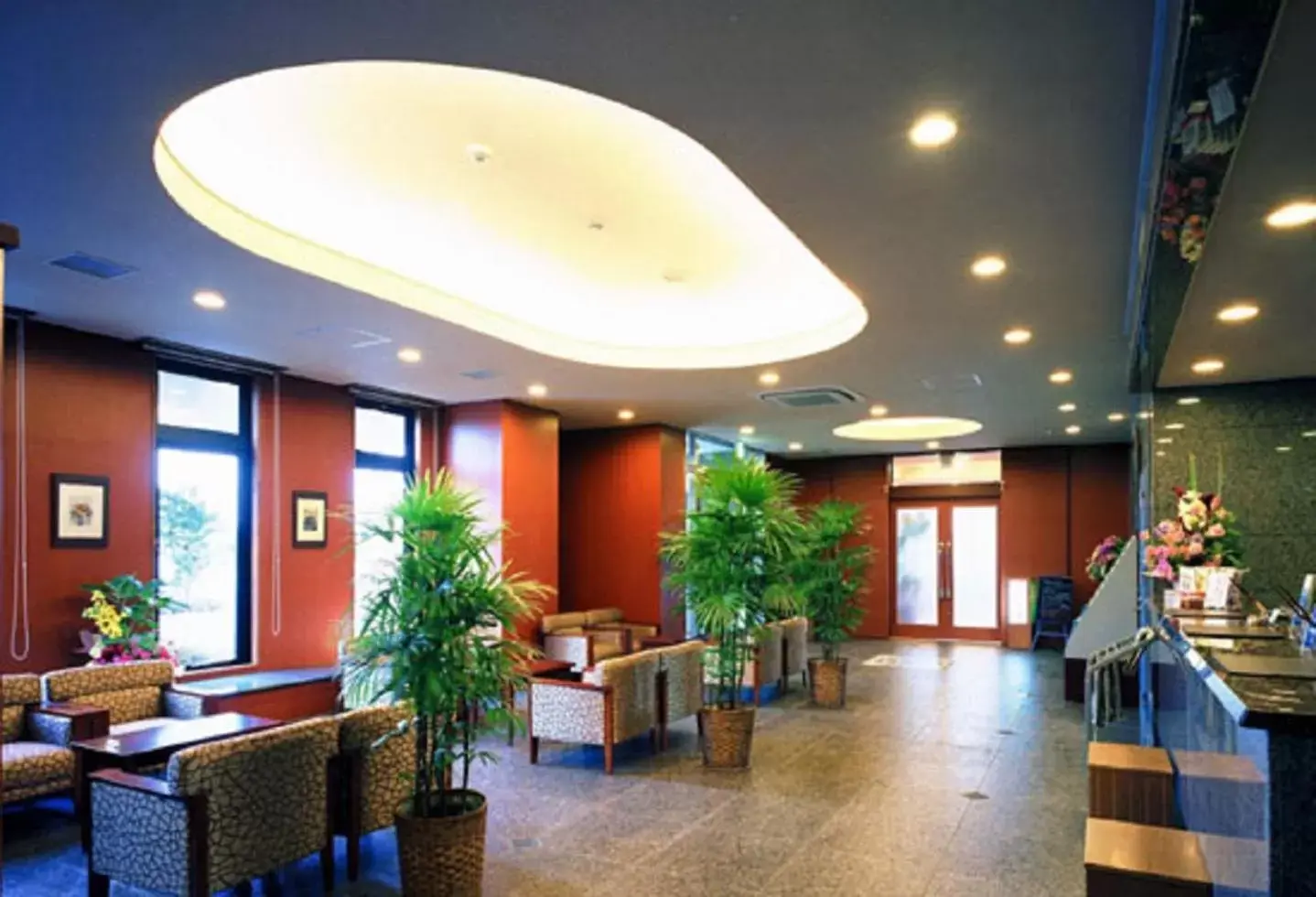 Lobby or reception in Hotel Route-Inn Mooka Lobby or reception in Hotel Route-Inn Mooka