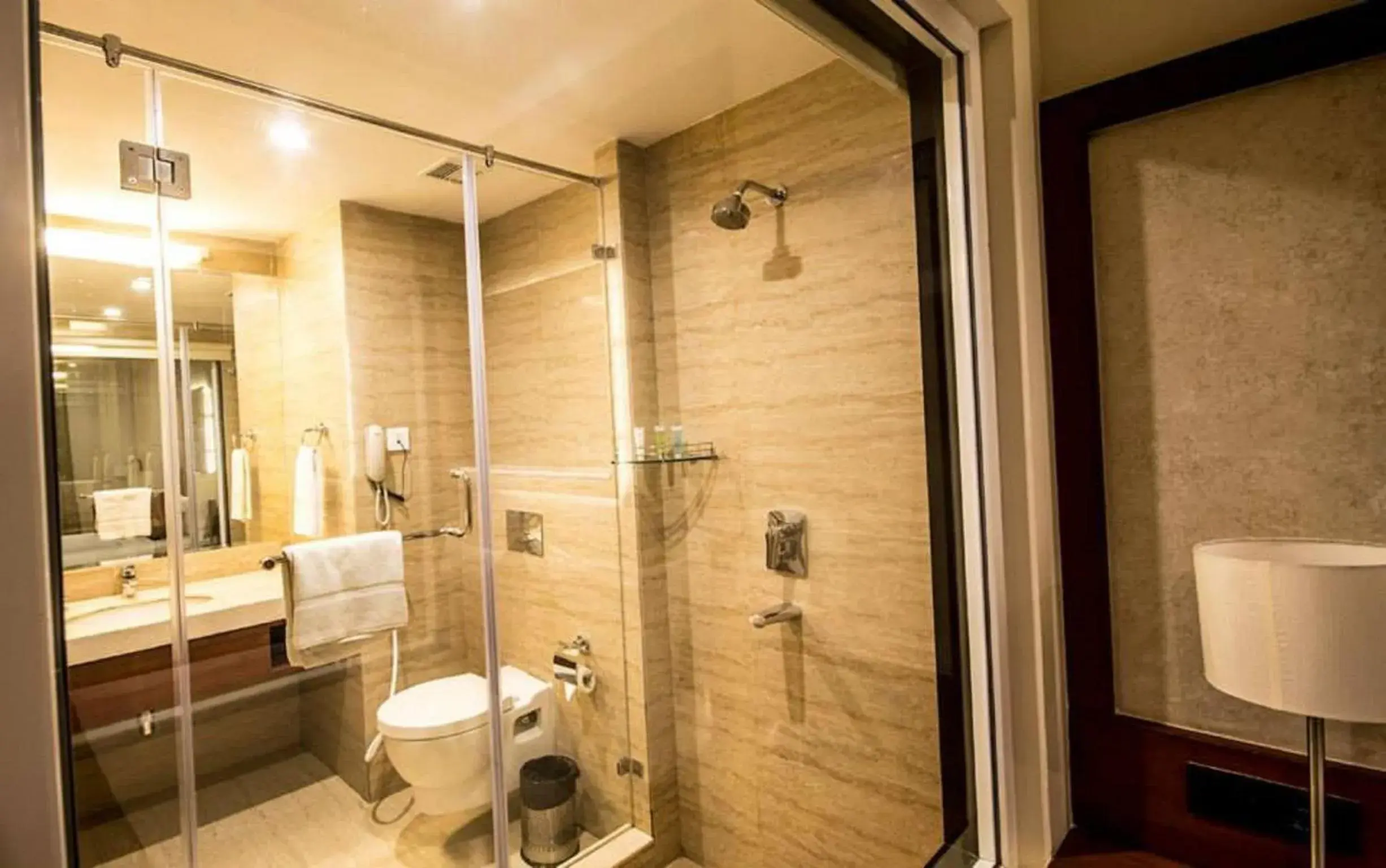 Shower, Bathroom in Siesta Hitech Hotel