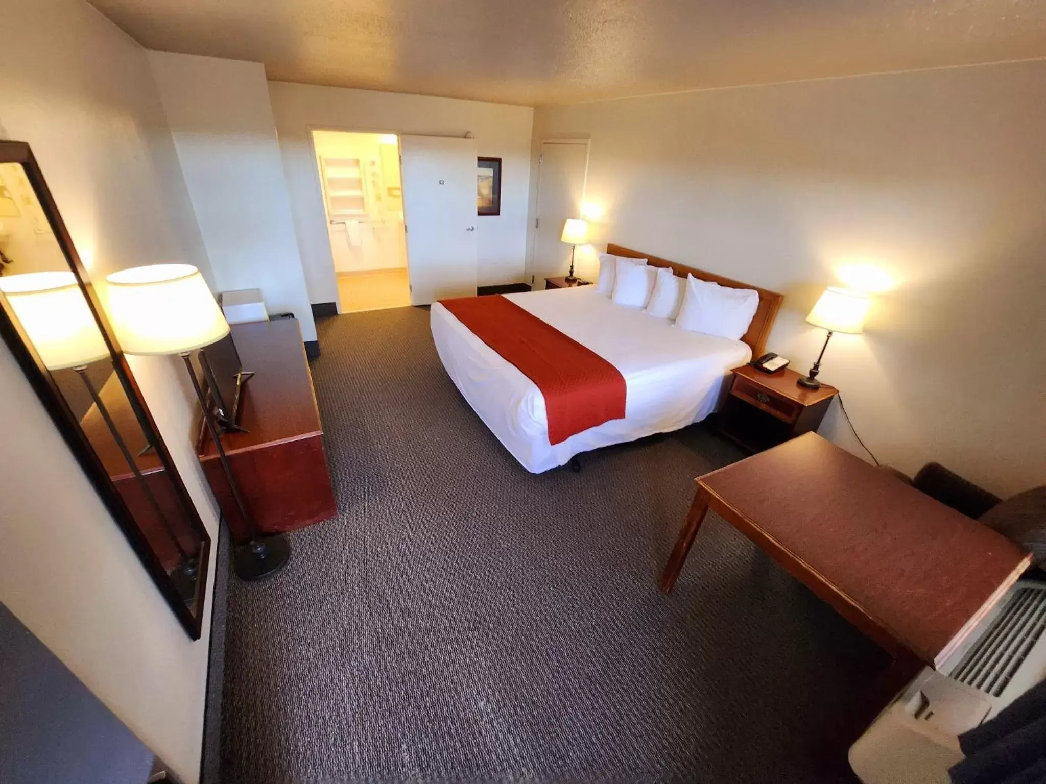 Bed in Budget Motel Bed in Budget Motel