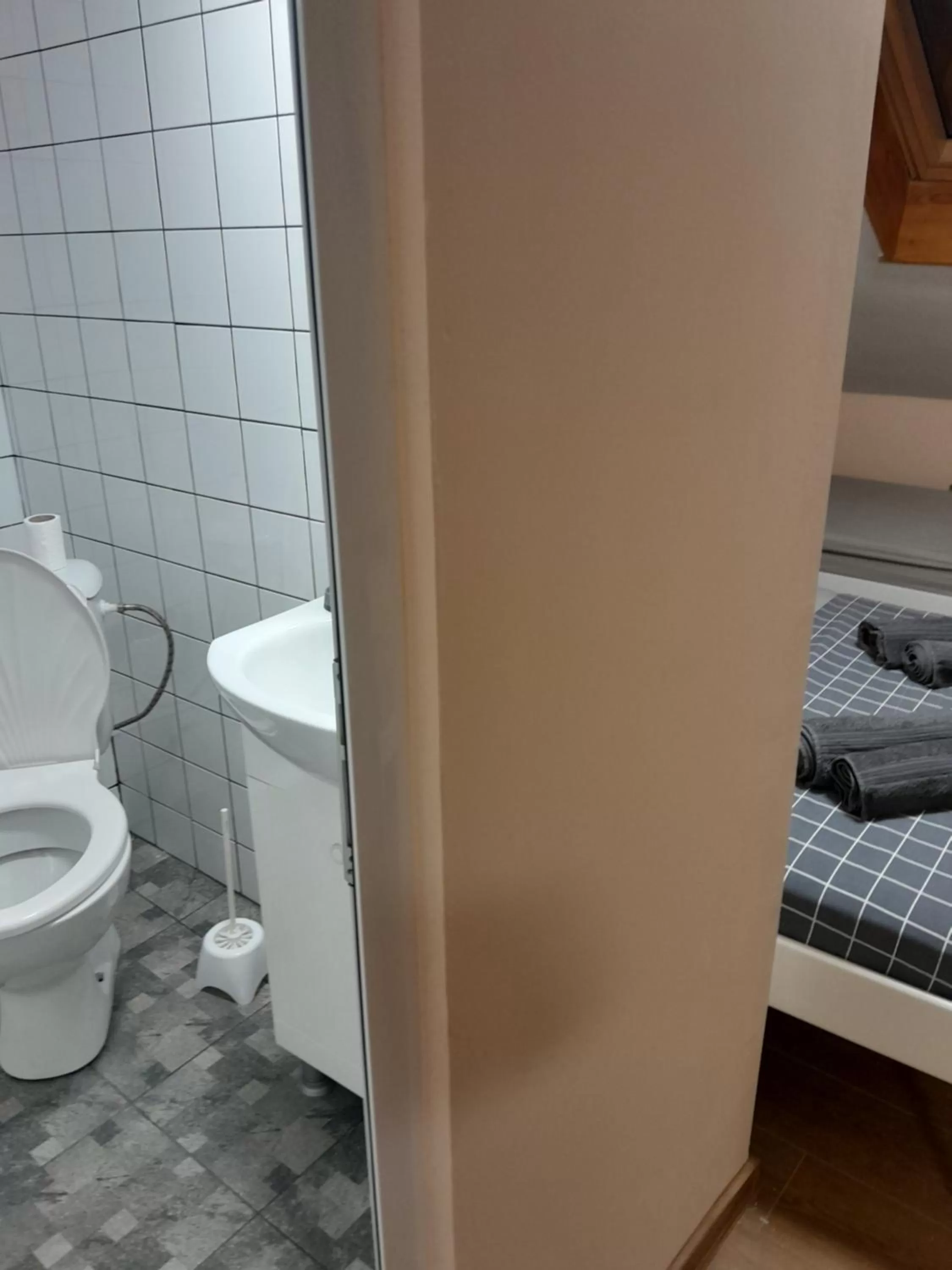 Toilet, Bathroom in HANCHO SevenUps - KAPANA Plovdiv Center