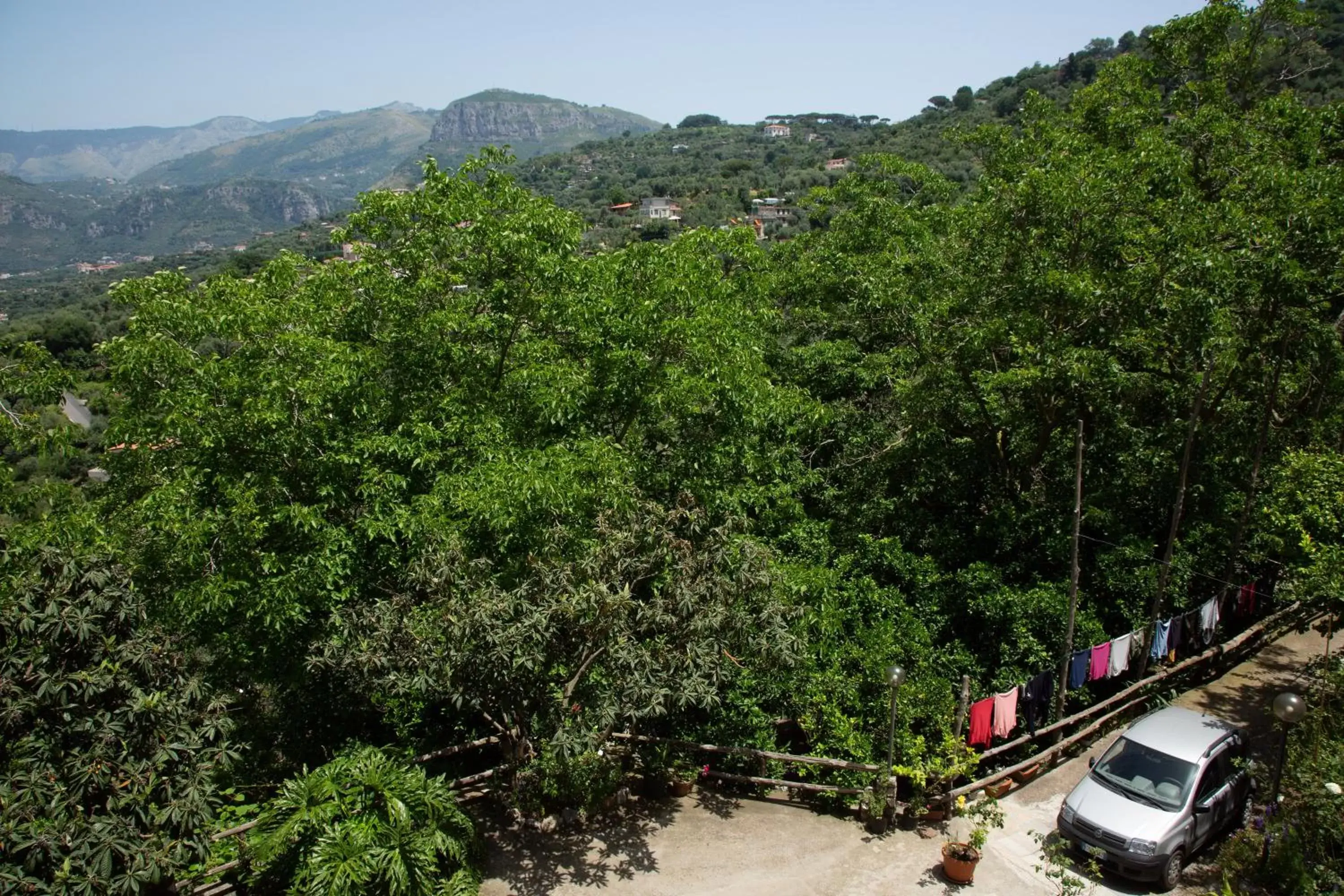 Mountain View in Agriturismo b&b L arancio In fiore