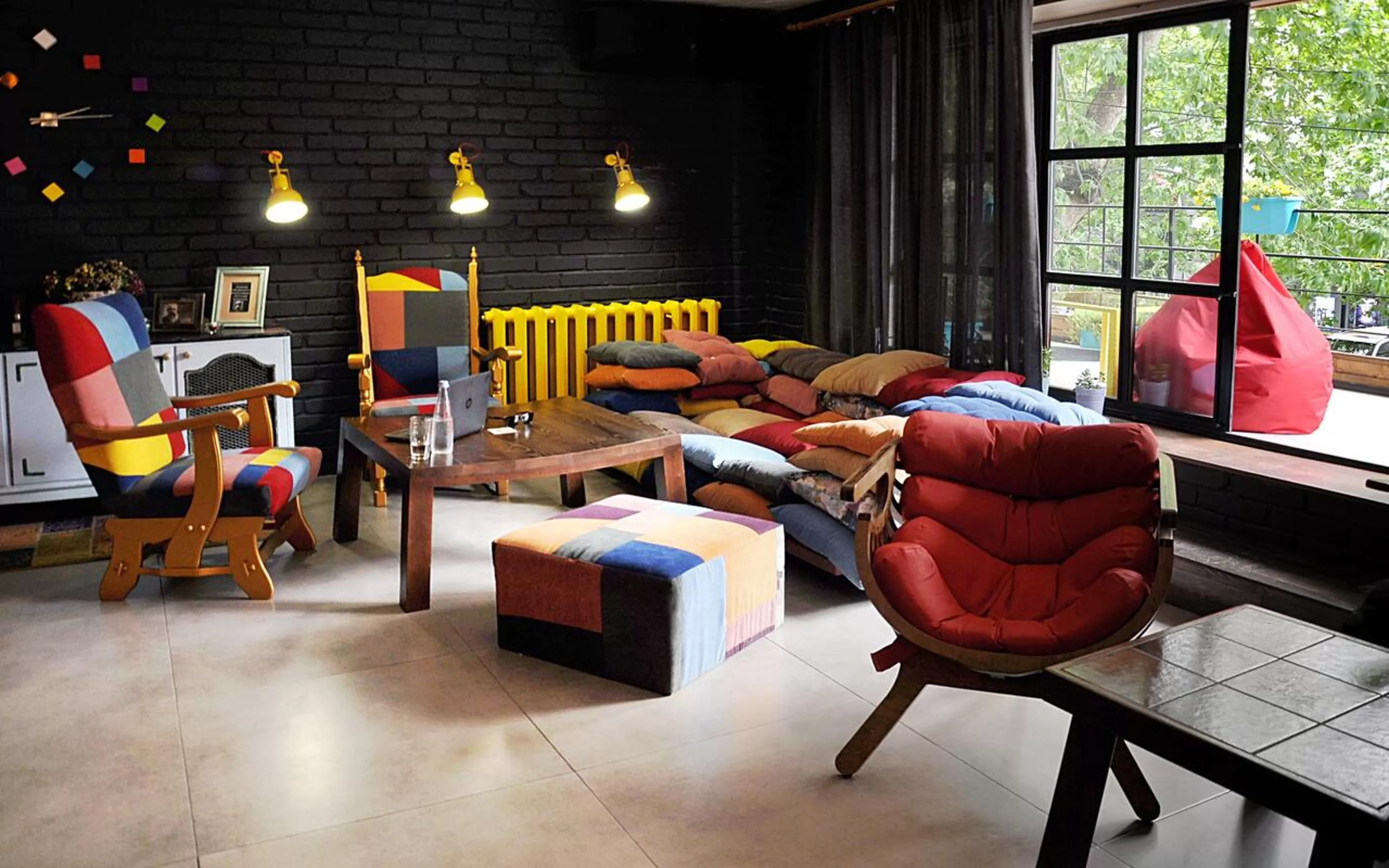 Lounge or bar in Art Hotel Claude Monet