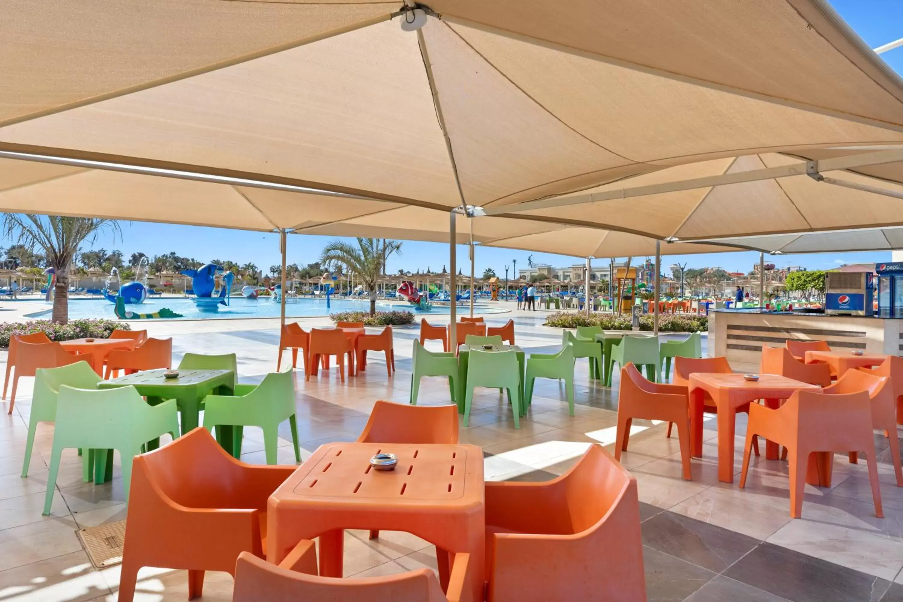 Lounge or bar, Restaurant/Places to Eat in Pickalbatros Aqua Park Sharm El Sheikh