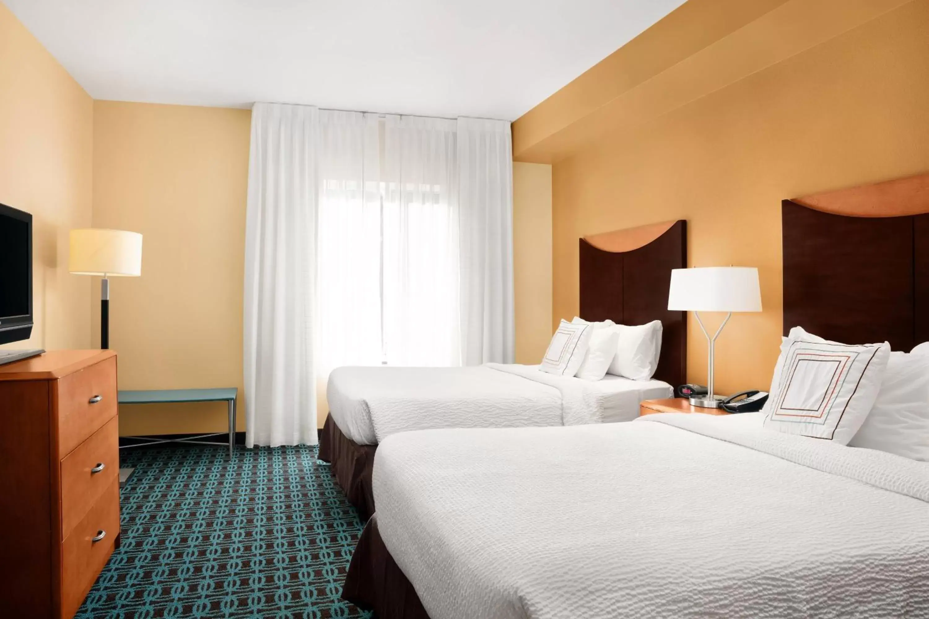 Bedroom, Bed in Fairfield Inn and Suites by Marriott Saint Augustine I-95