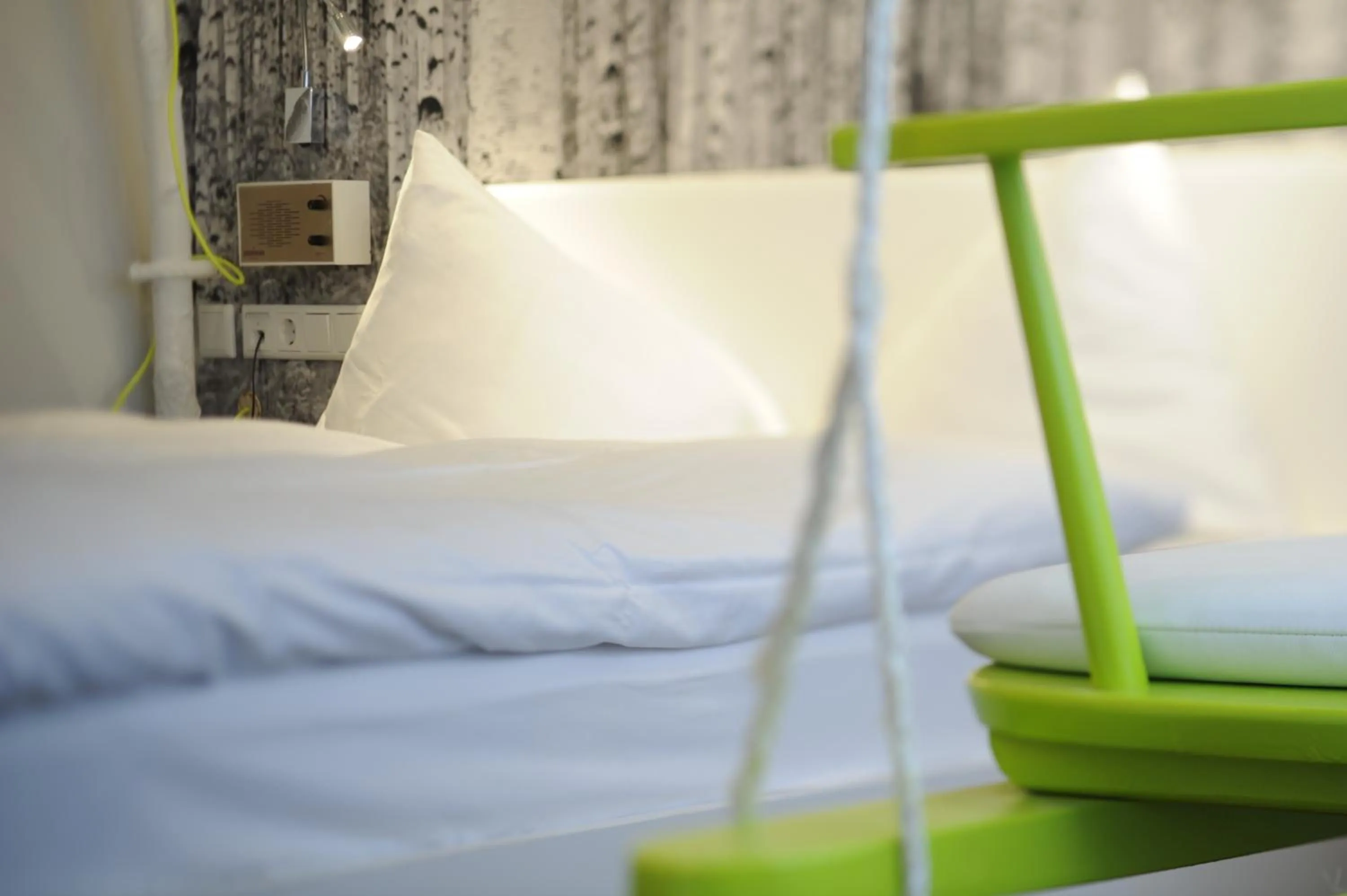 Decorative detail, Bed in Hotel Saalbacher Hof