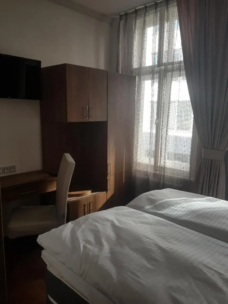 Bed in Hotel Prague Star