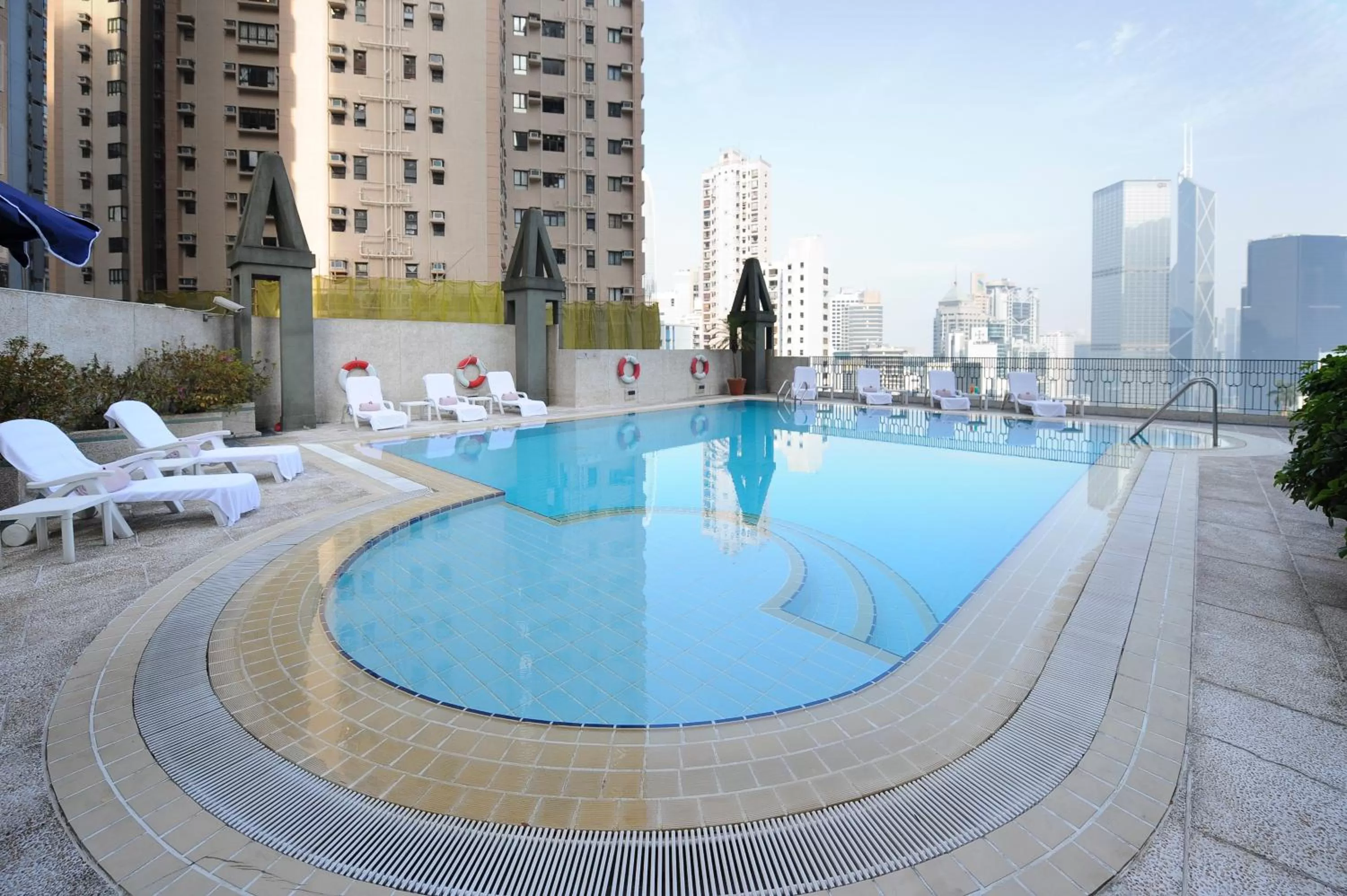 Swimming pool in Bishop Lei International House