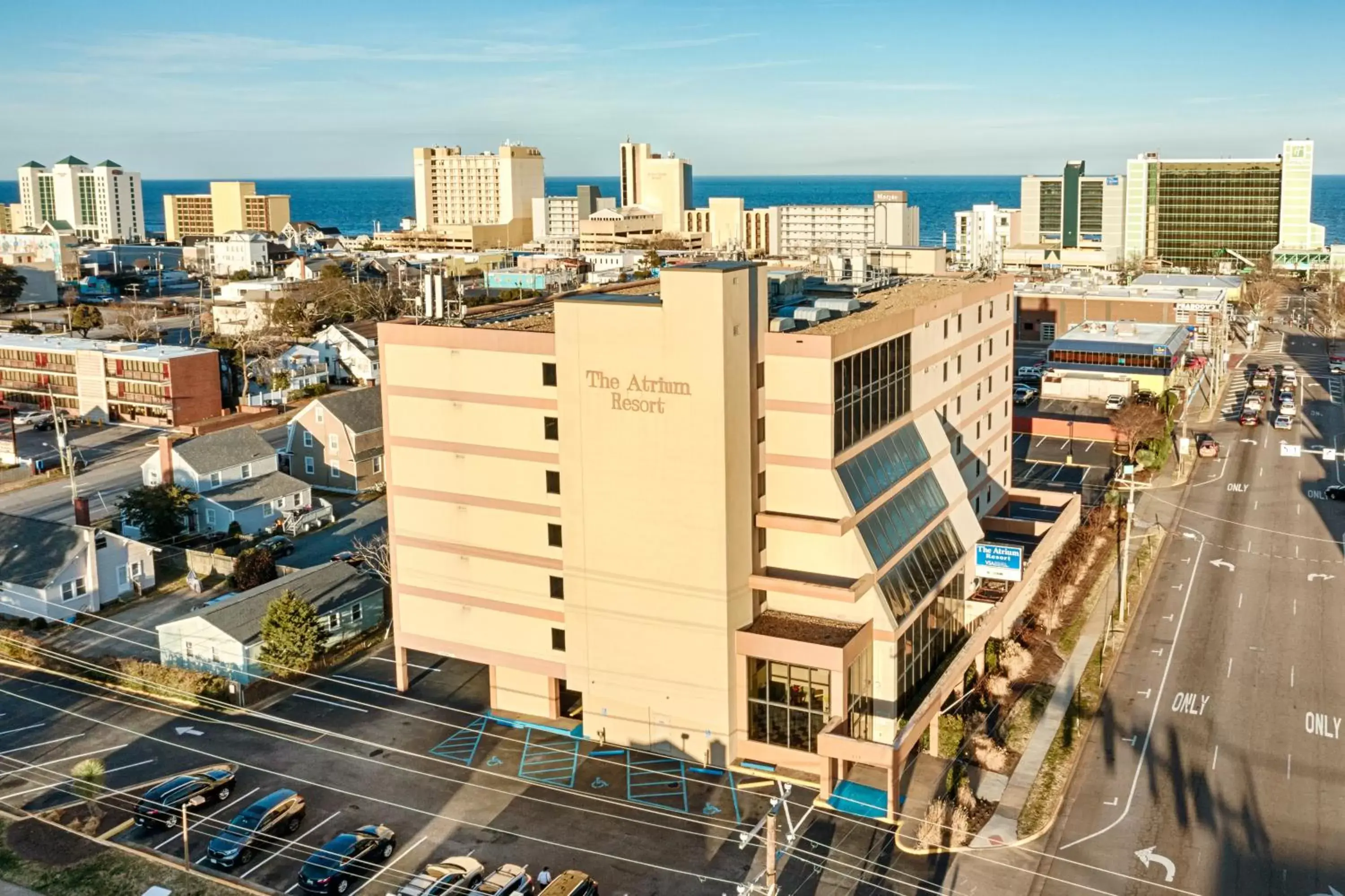 Property building, Bird's-eye View in Atrium Resort