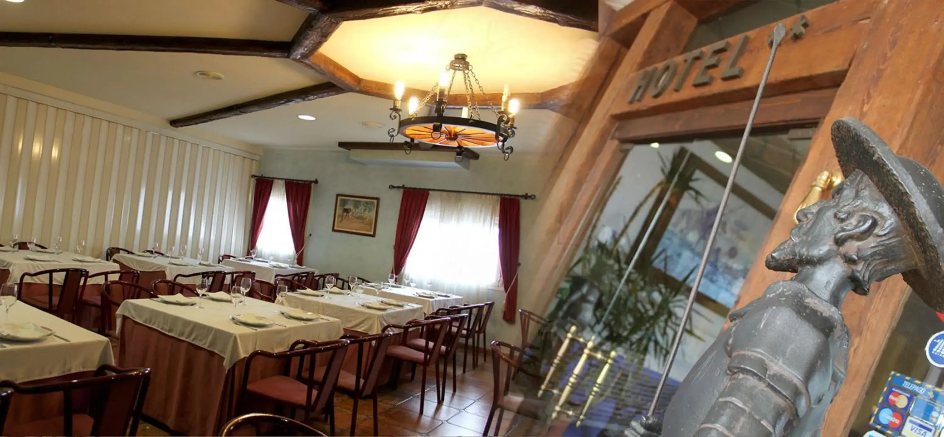 Restaurant/Places to Eat in Hotel Venta El Molino