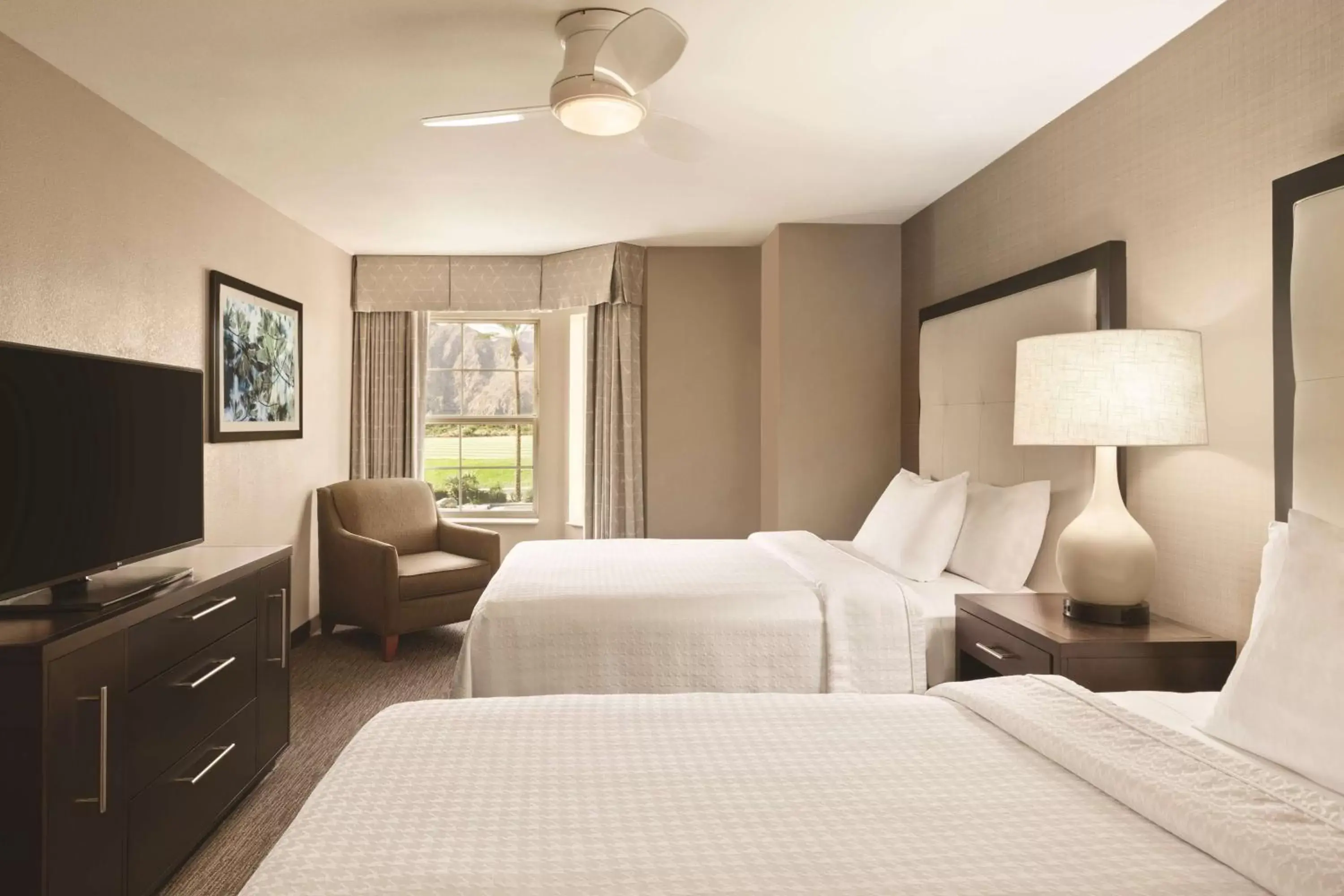 Bedroom, Bed in Homewood Suites by Hilton La Quinta