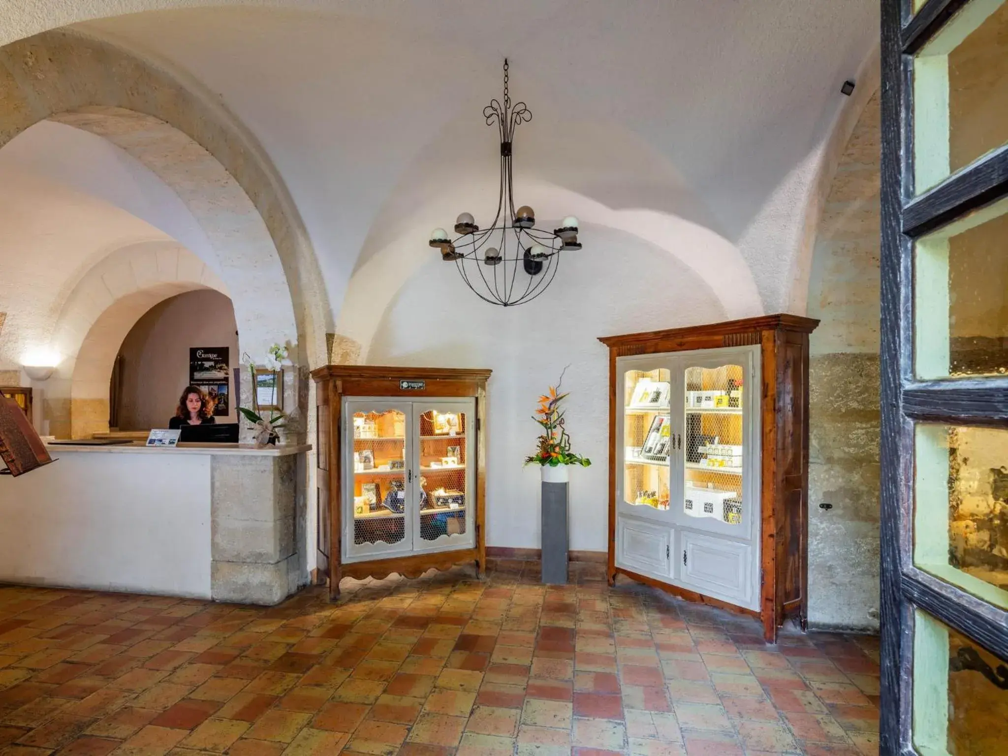 Lobby or reception in Abbaye de Sainte Croix