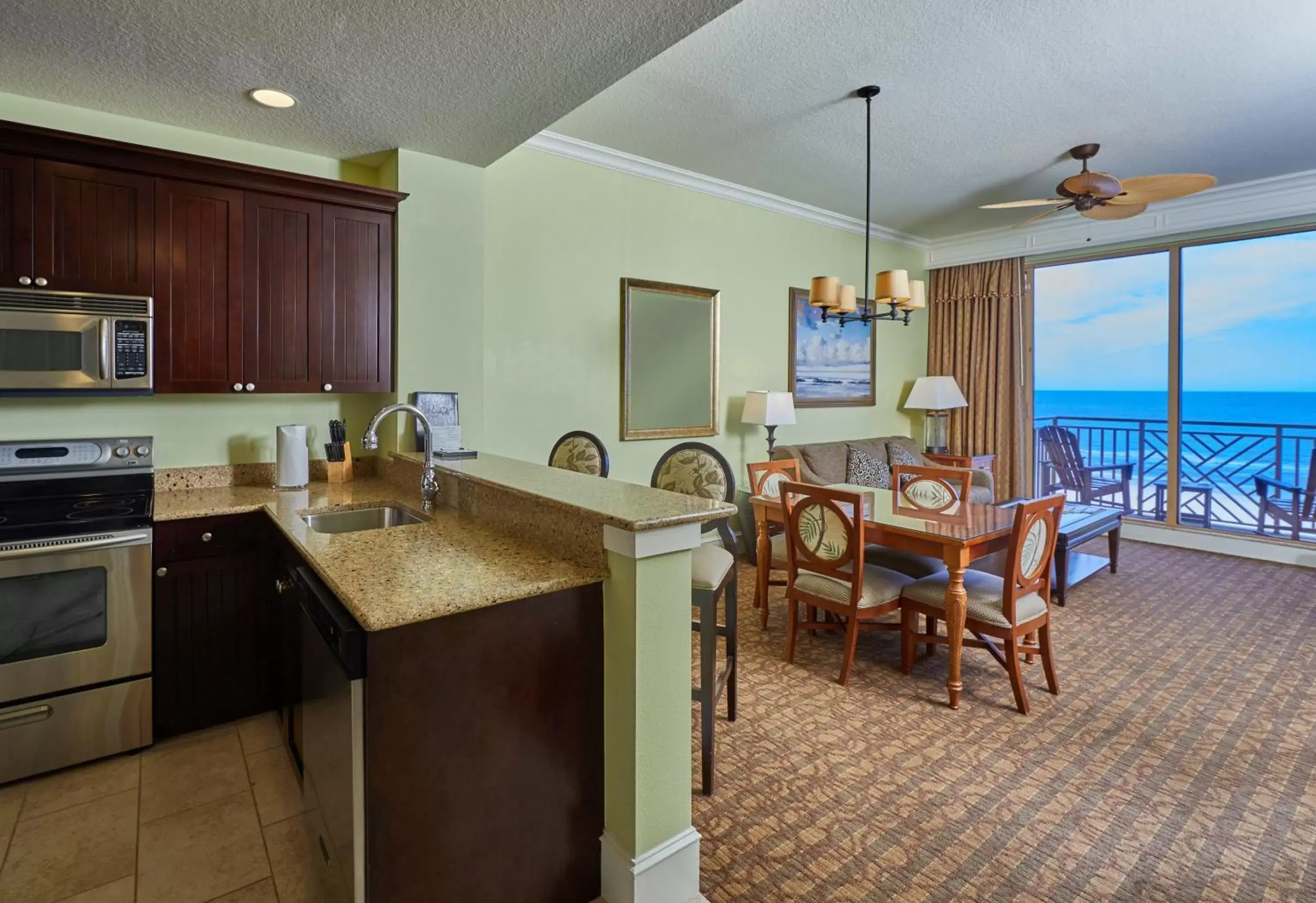 Kitchen/Kitchenette in Sandpearl Resort Private Beach