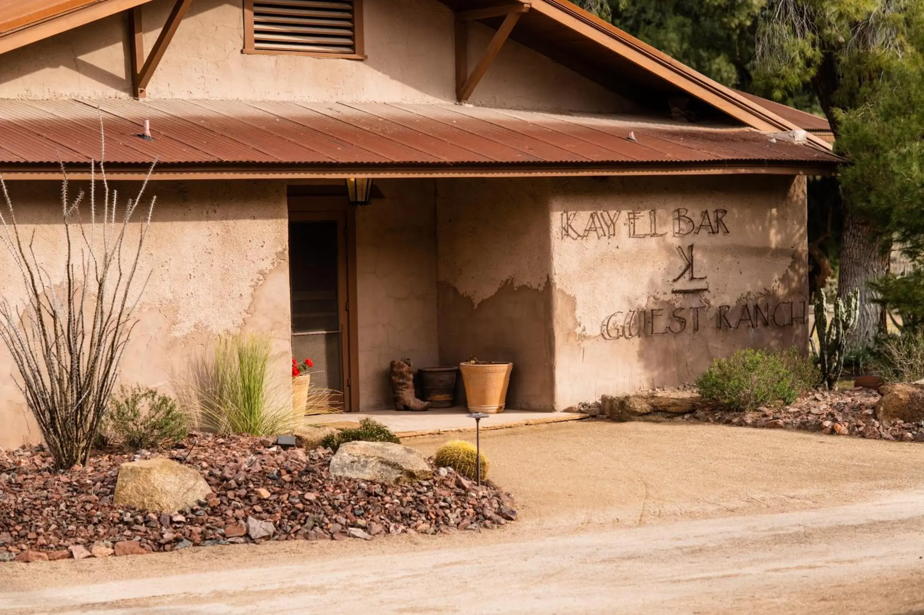 Property building in Kay El Bar Guest Ranch Property building in Kay El Bar Guest Ranch