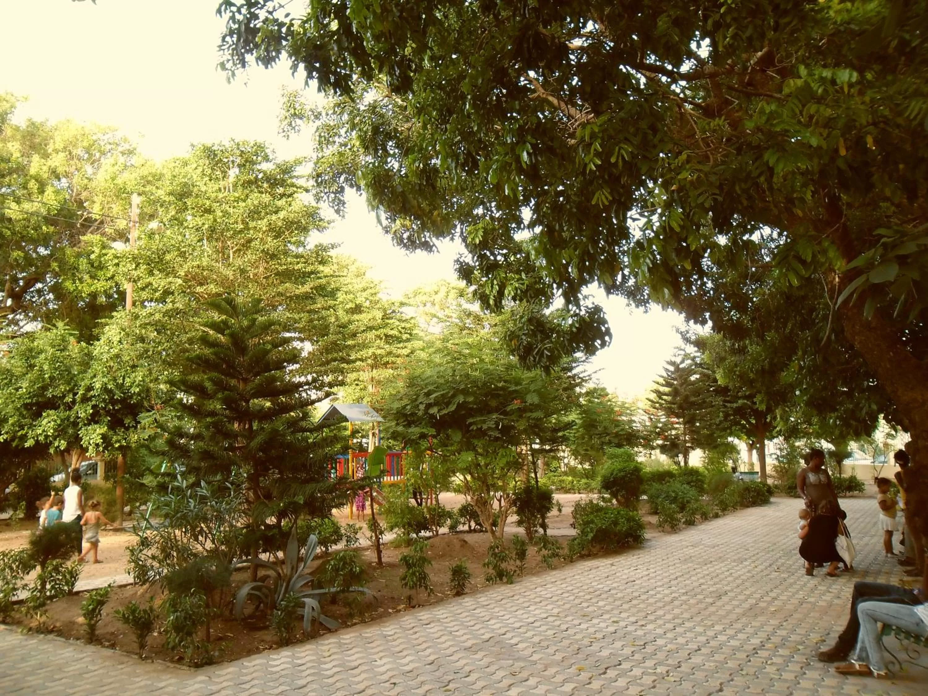 Garden view in Résidence RoseKane