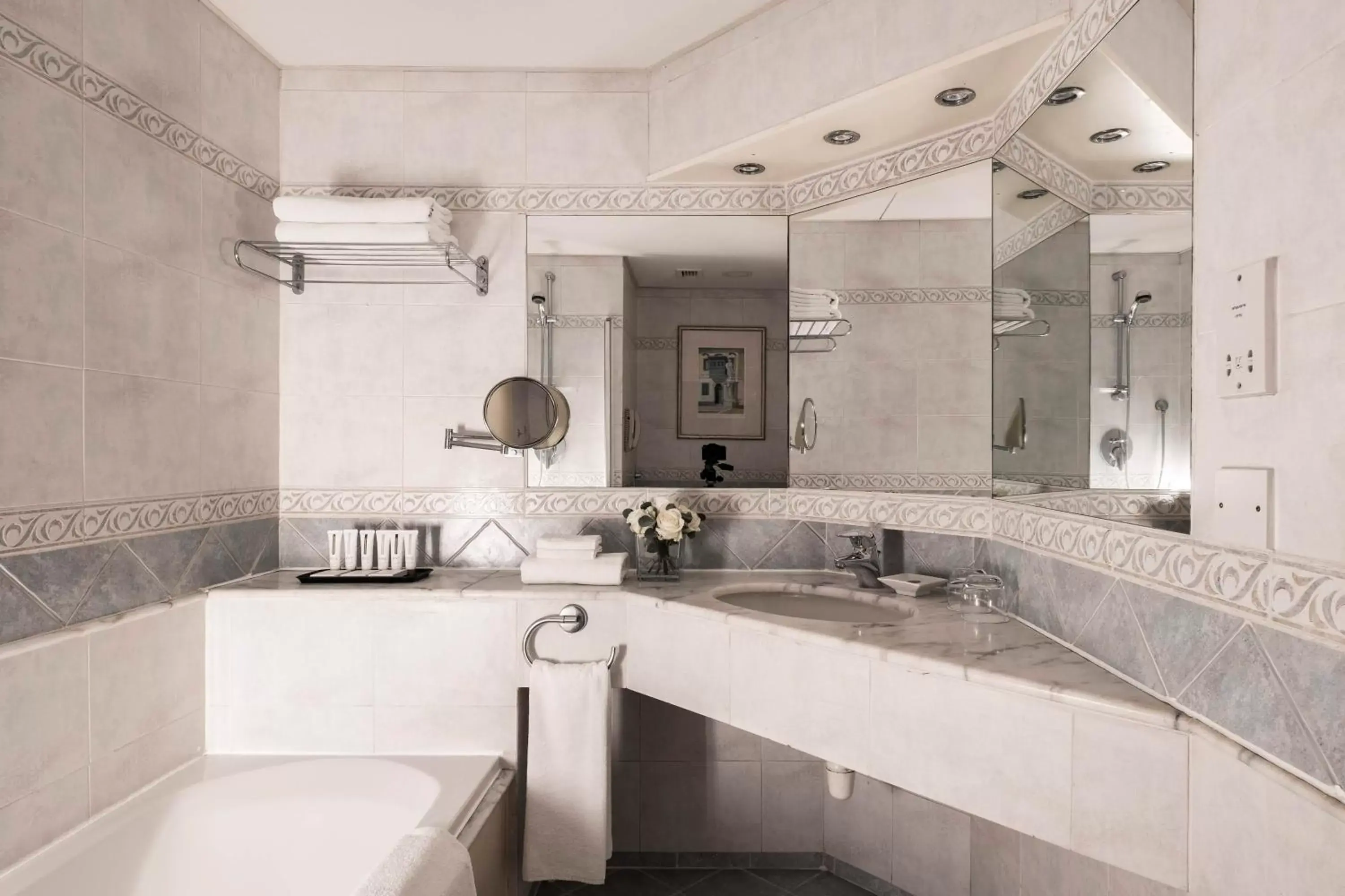 Bathroom in Corinthia Hotel St. George’s Bay