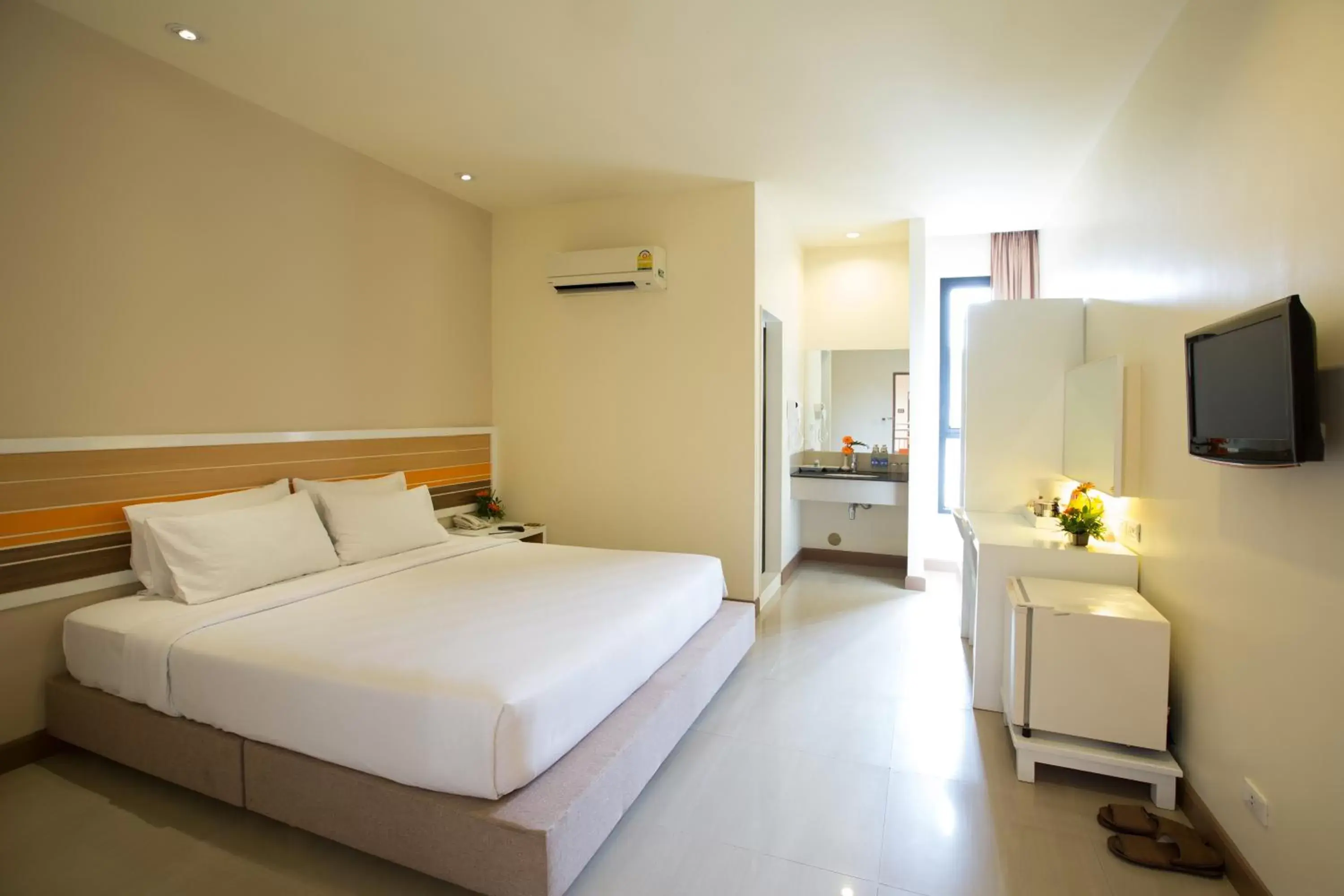 Bed in Imm Hotel Thaphae Chiang Mai -SHA Extra Plus