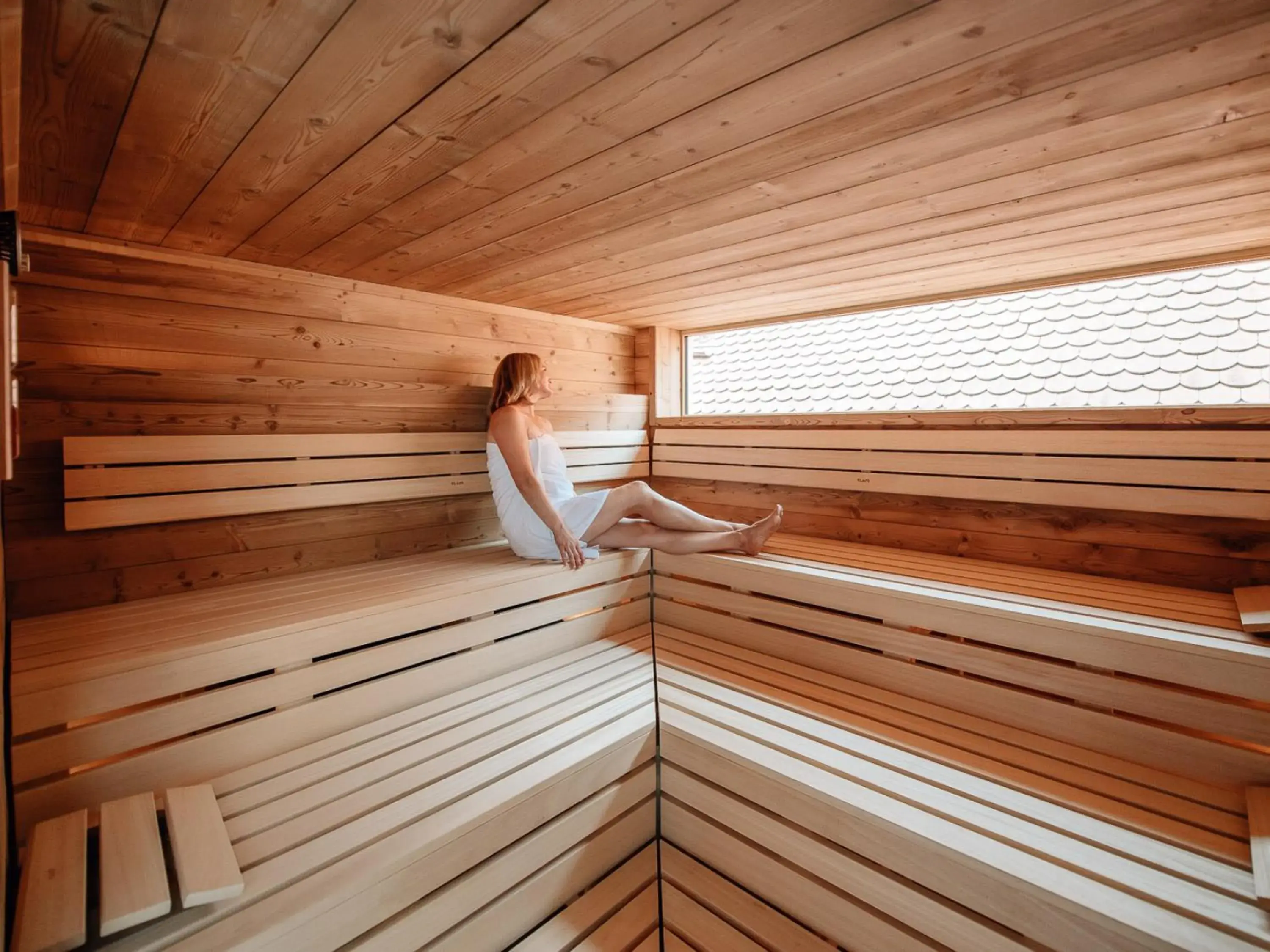 Sauna in Hotel Tuchhaus