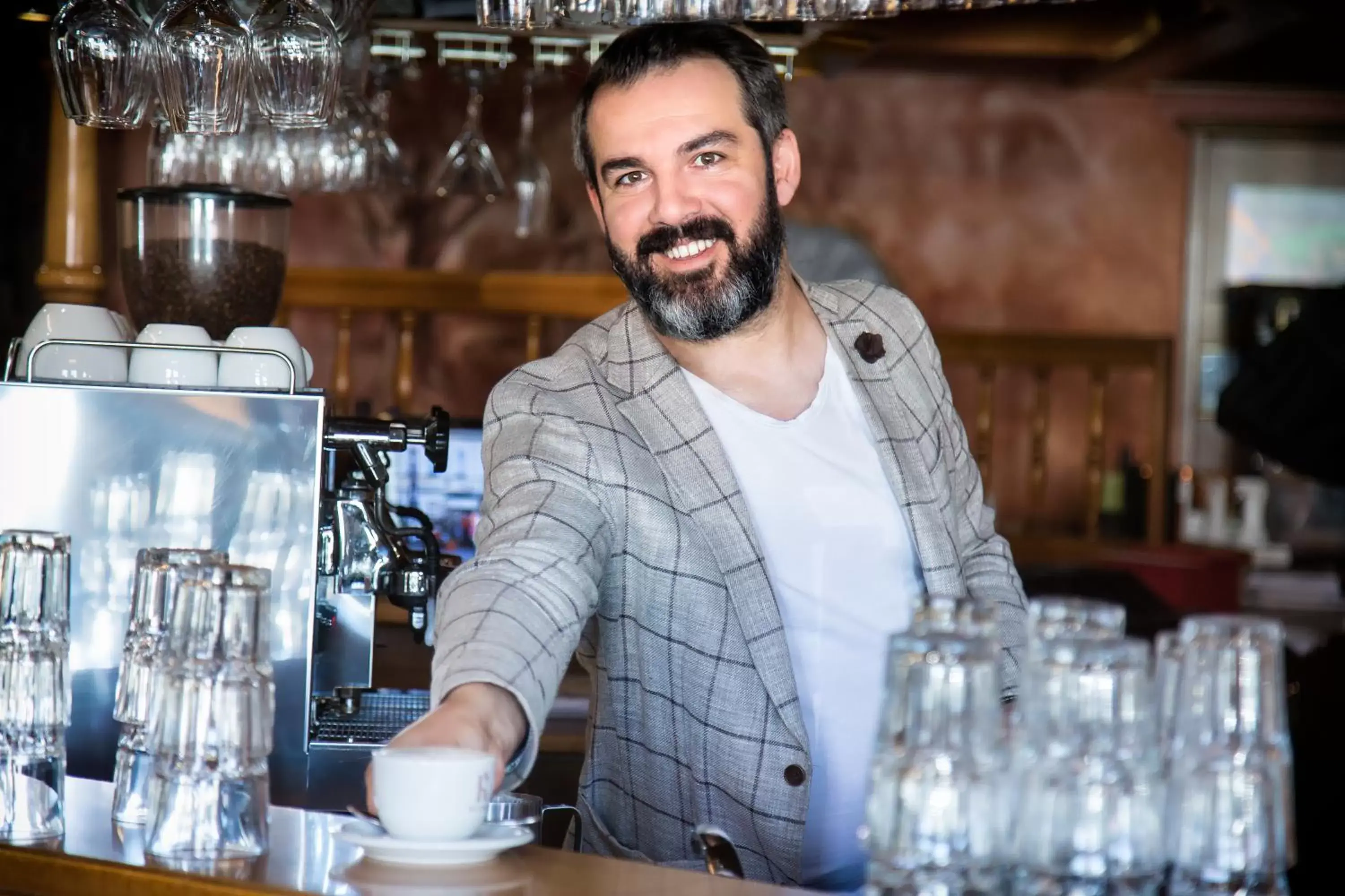 Lounge or bar in Hotel Stadt Berlin Lounge or bar in Hotel Stadt Berlin