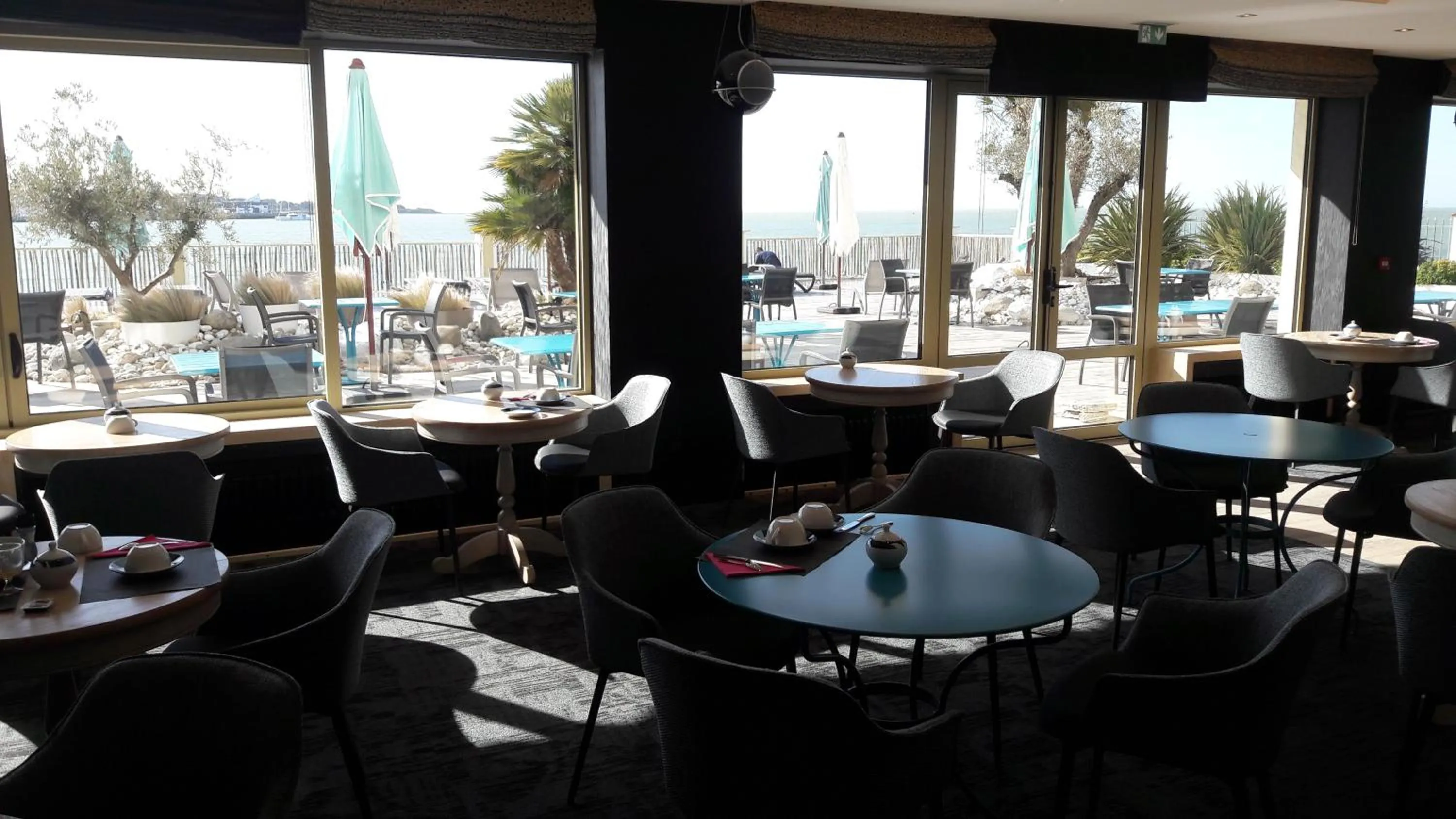 Sea view in Hôtel Les Brises