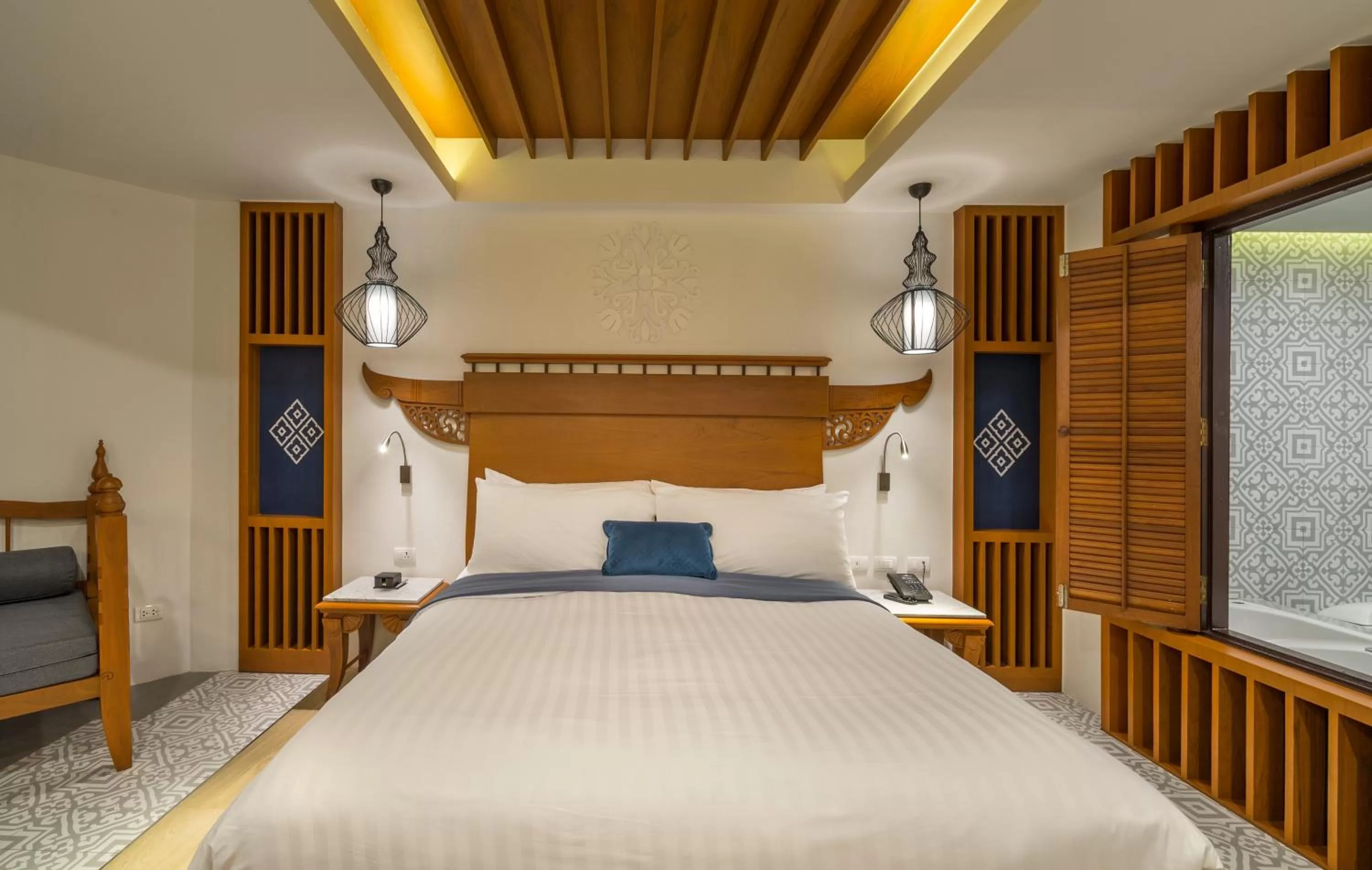 Bed in Aonang Princeville Villa Resort & Spa - GHA WellHotel-Halal Certified, Krabi, Thailand