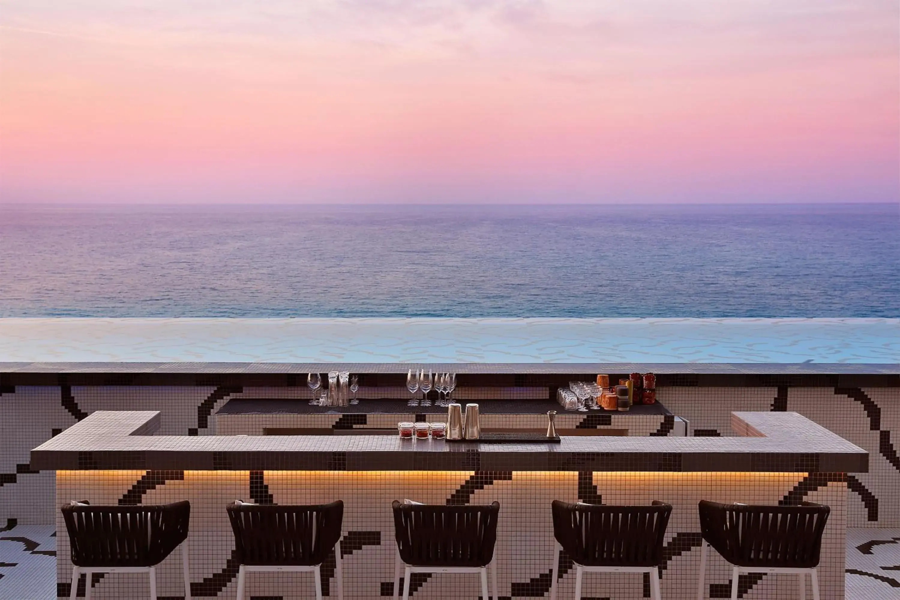Lounge or bar, Sea View in W Muscat