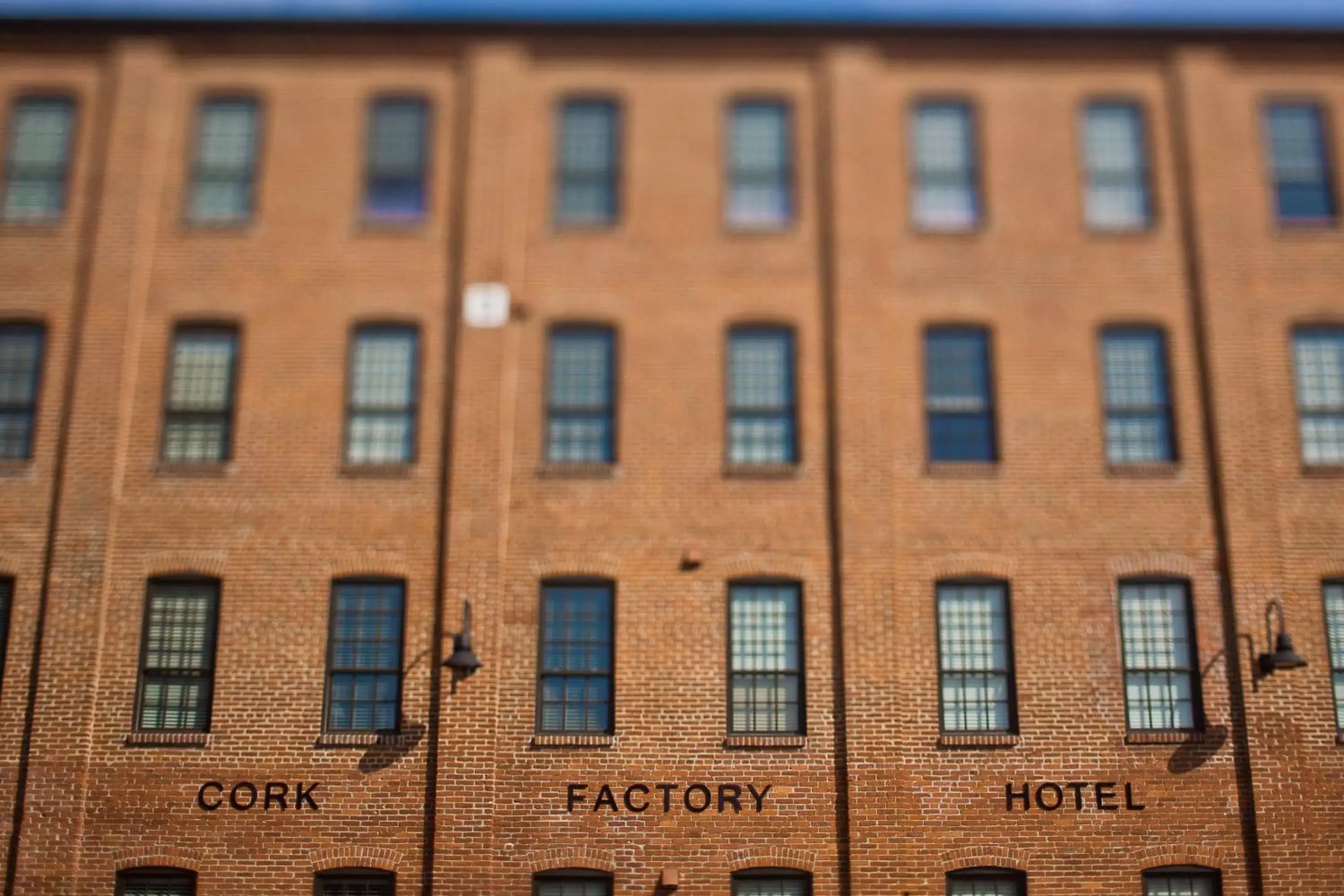 Facade/entrance in Cork Factory Hotel