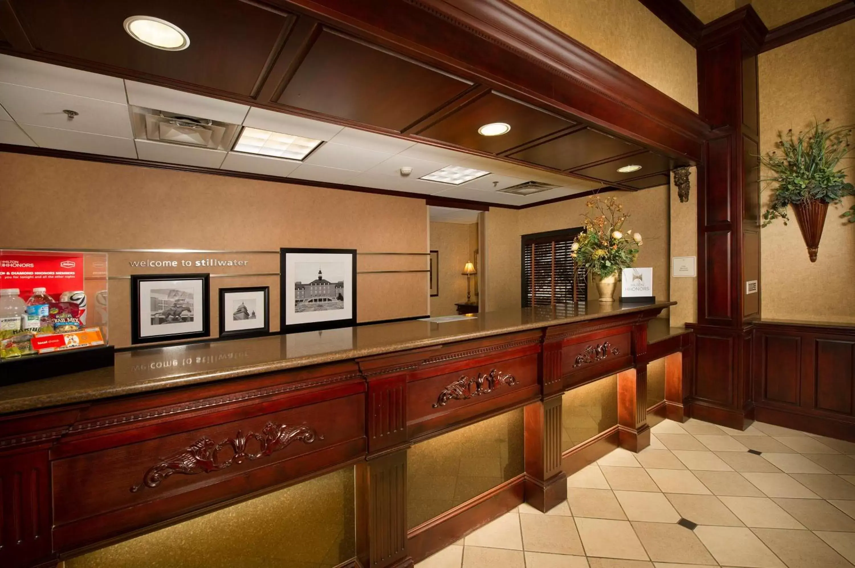 Lobby or reception in Hampton Inn & Suites Stillwater Lobby or reception in Hampton Inn & Suites Stillwater