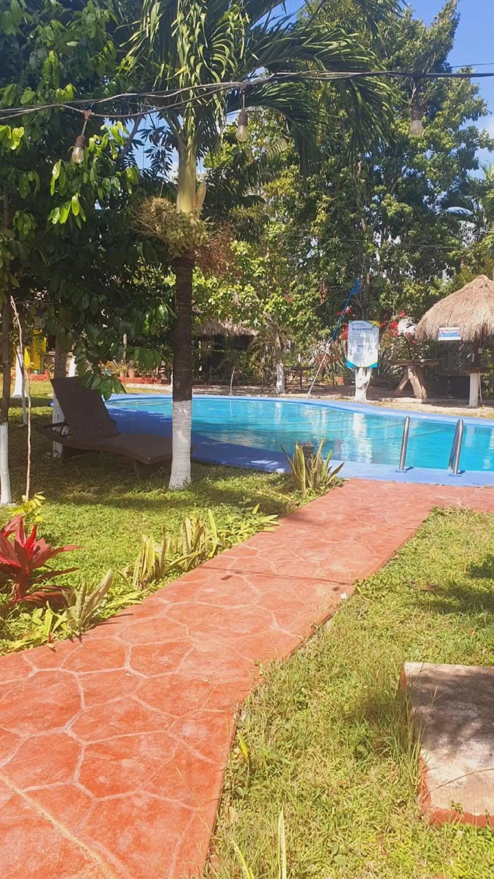 Garden, Swimming Pool in Cabañas Colibrí