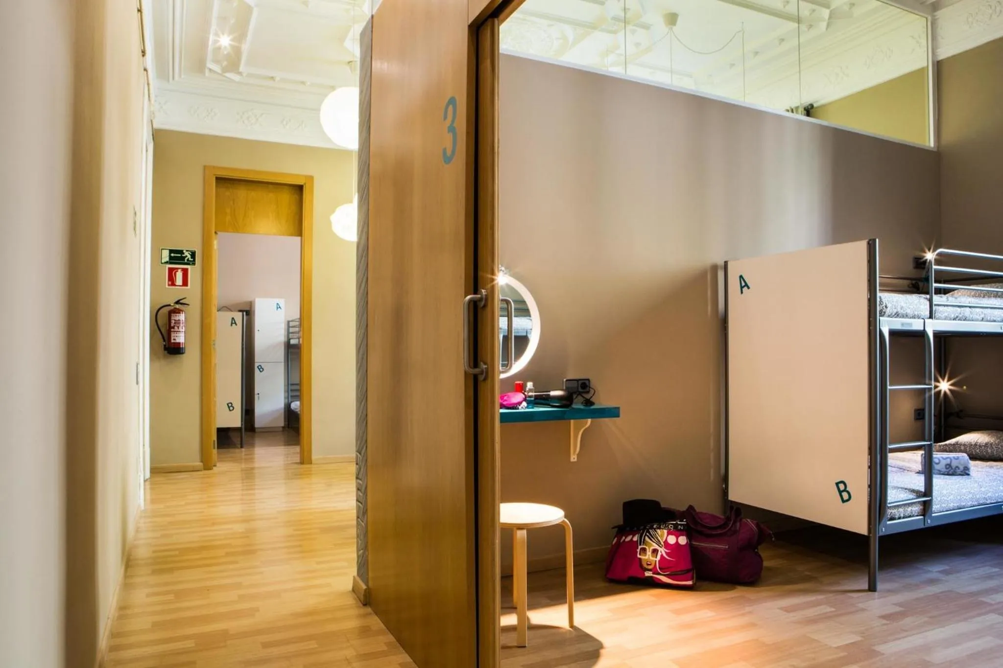 Photo of the whole room, Bed in Born Barcelona Hostel