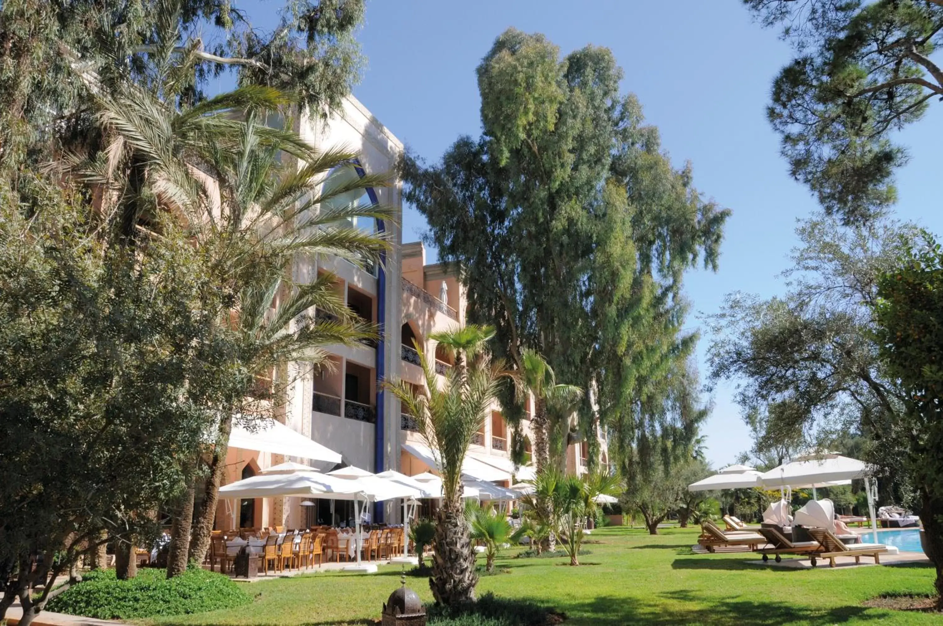 Restaurant/places to eat, Property Building in Es Saadi Marrakech Resort - Palace