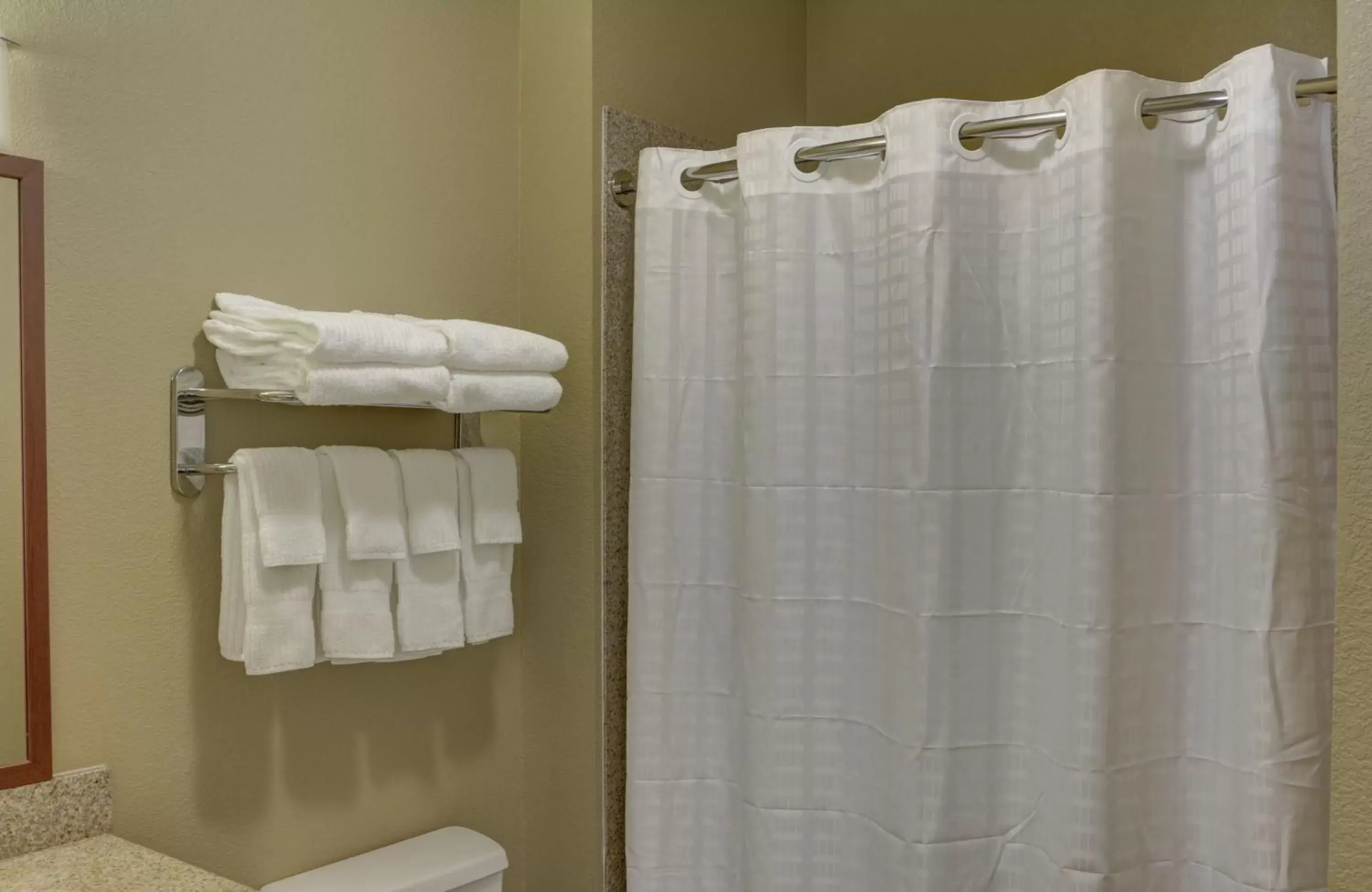 Photo of the whole room, Bathroom in Candlewood Suites Texarkana, an IHG Hotel