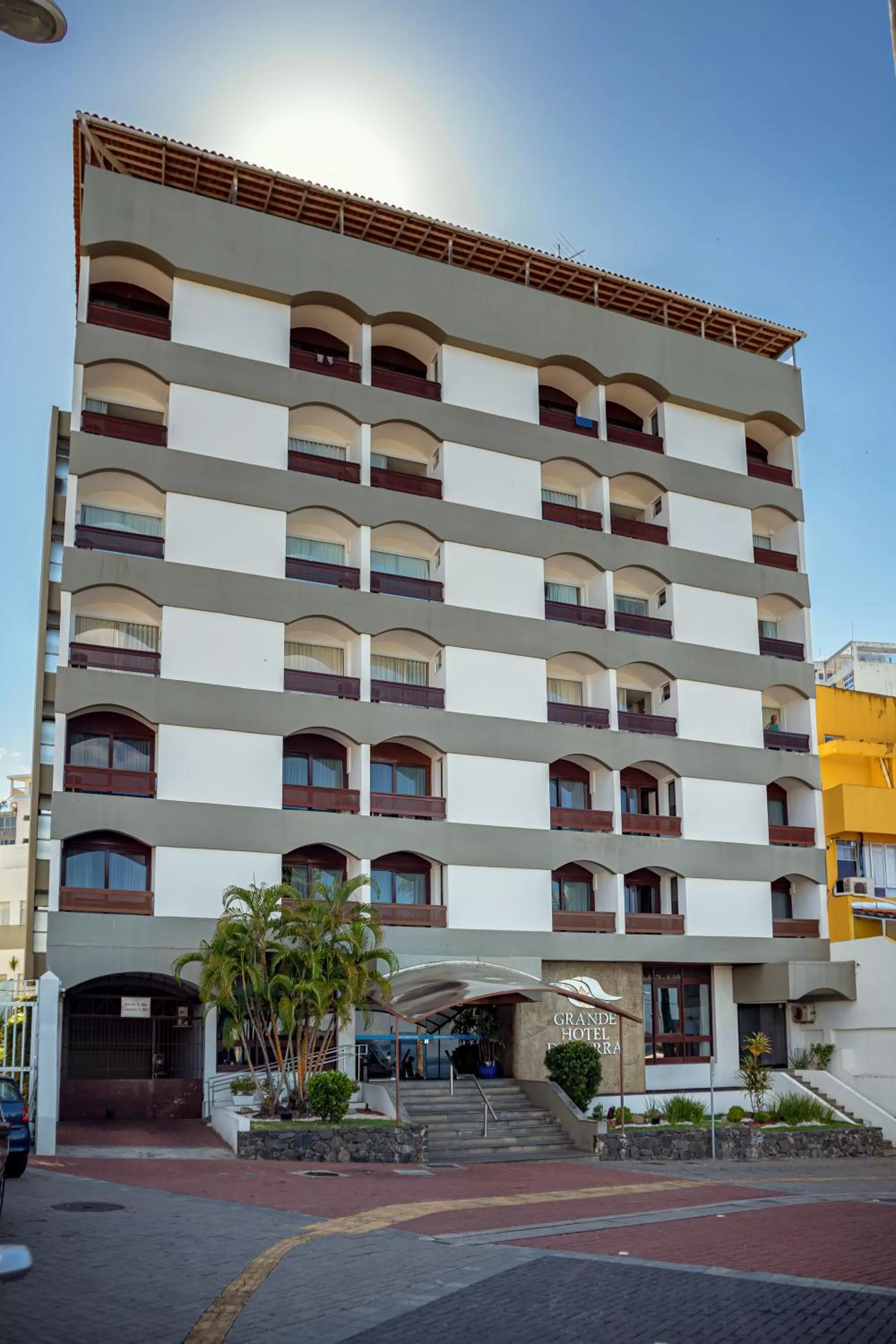Property building in Grande Hotel da Barra