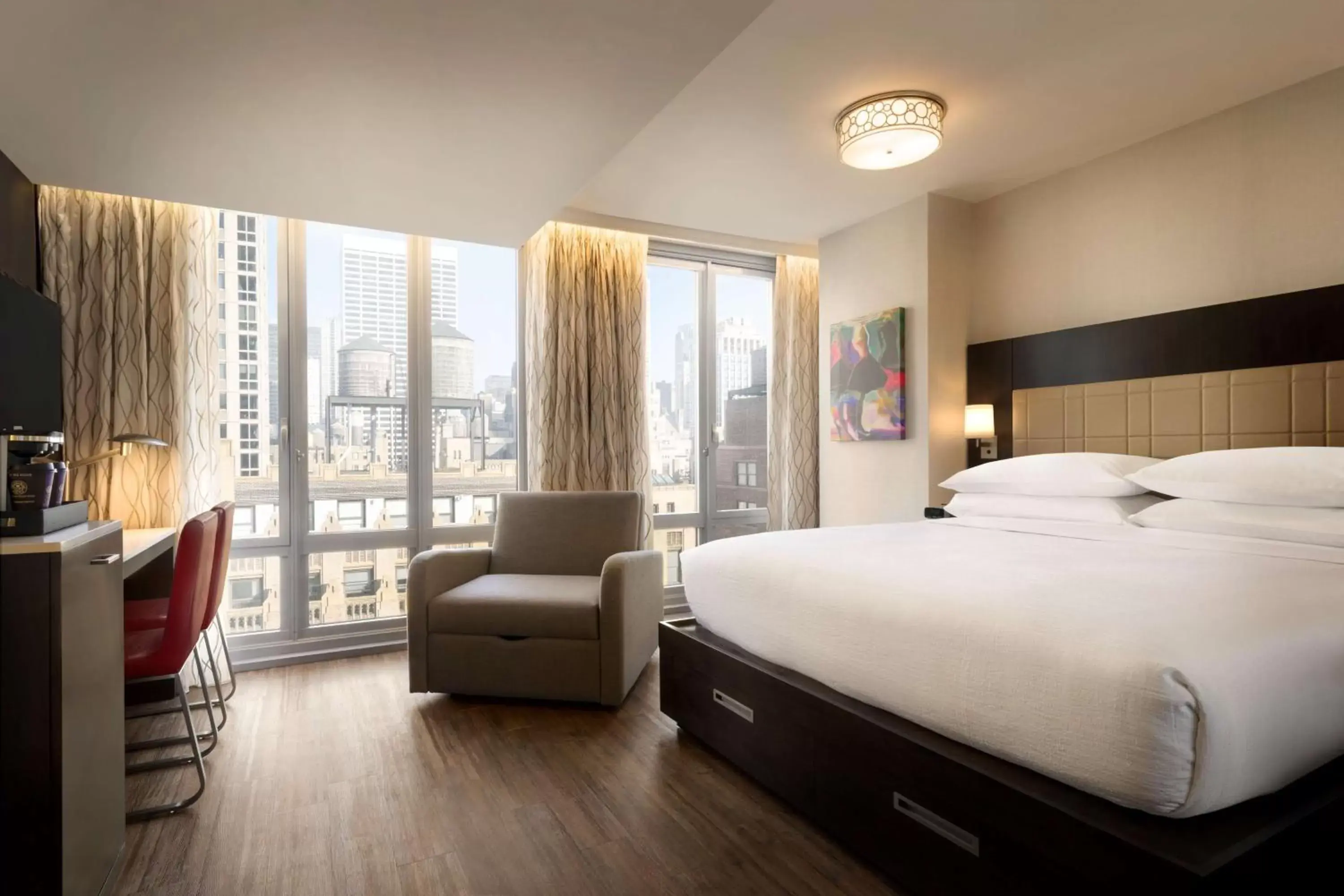 Bedroom in Embassy Suites By Hilton New York Manhattan Times Square