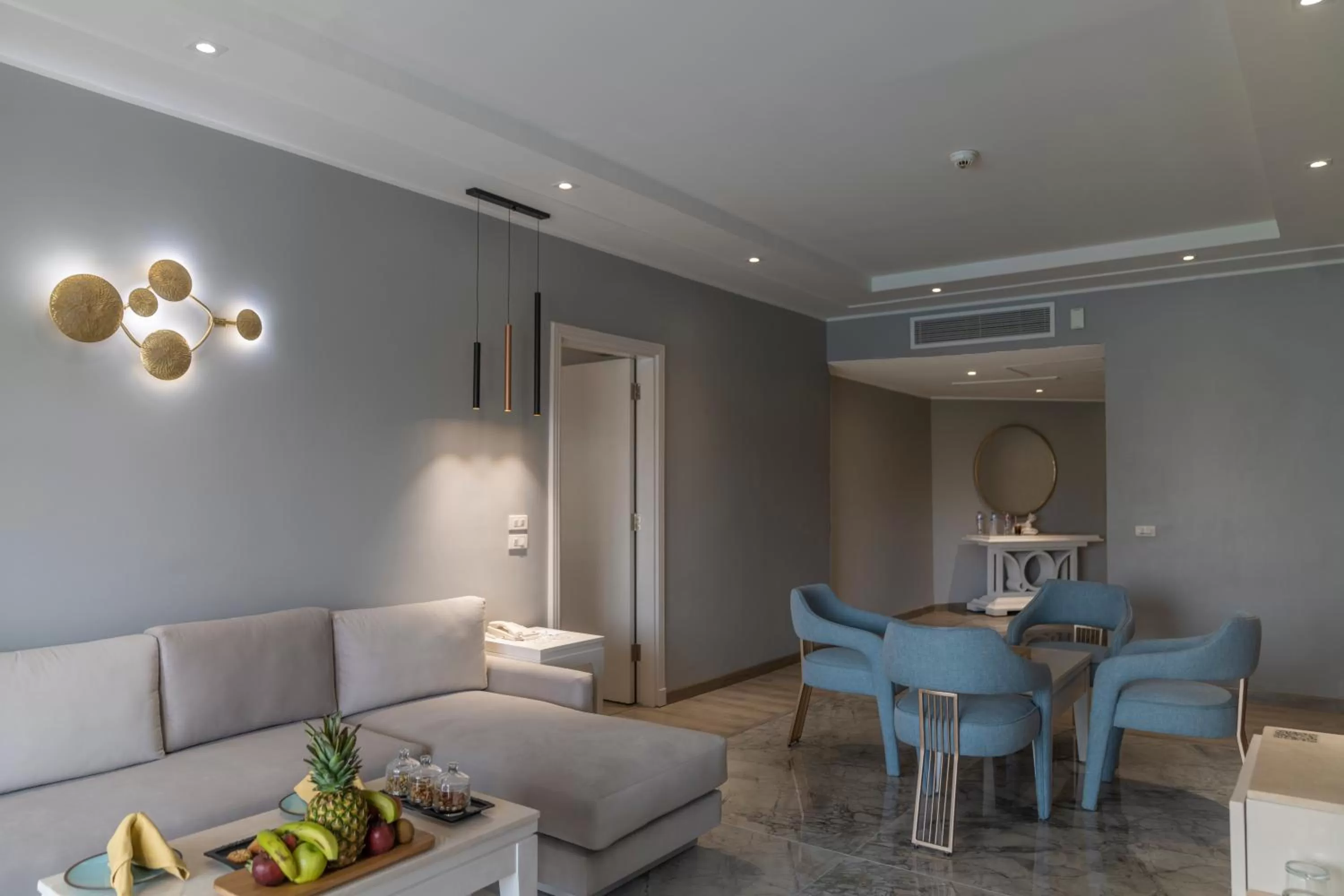 Living room in Sunrise Crystal Bay Resort -Grand Select