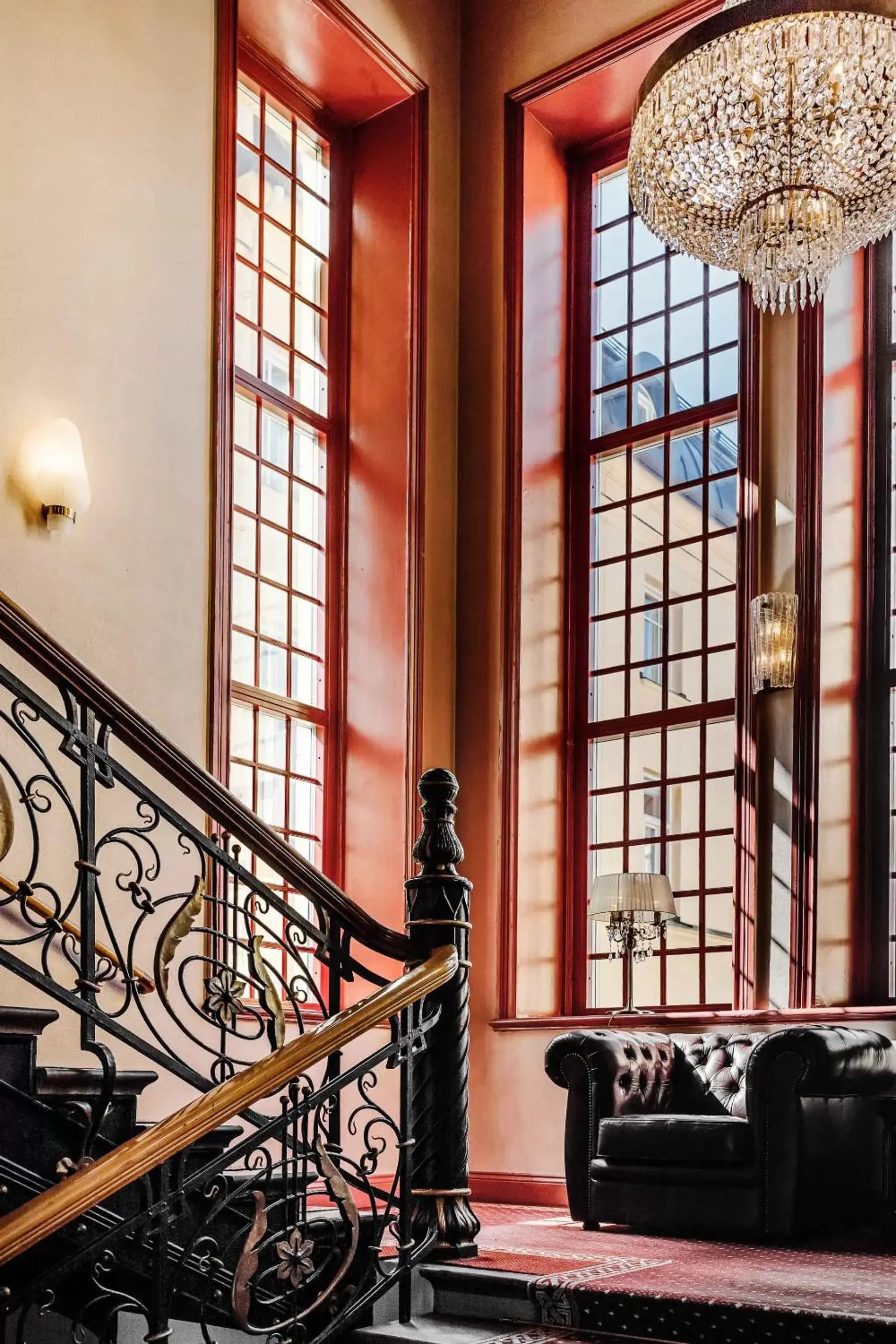 Lobby or reception in Piteå Stadshotell Lobby or reception in Piteå Stadshotell