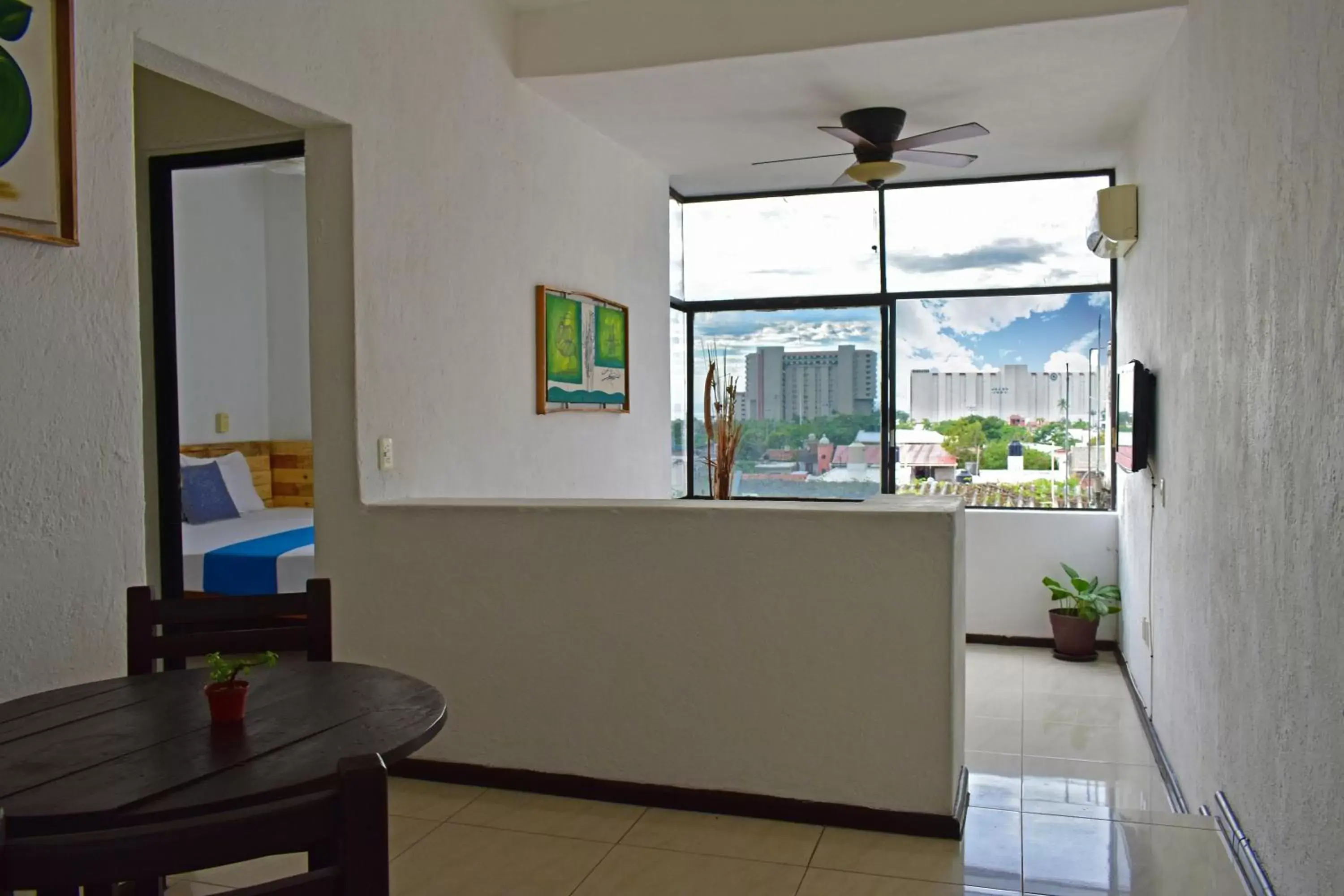 Living room in Hotel Blue Home Vallarta