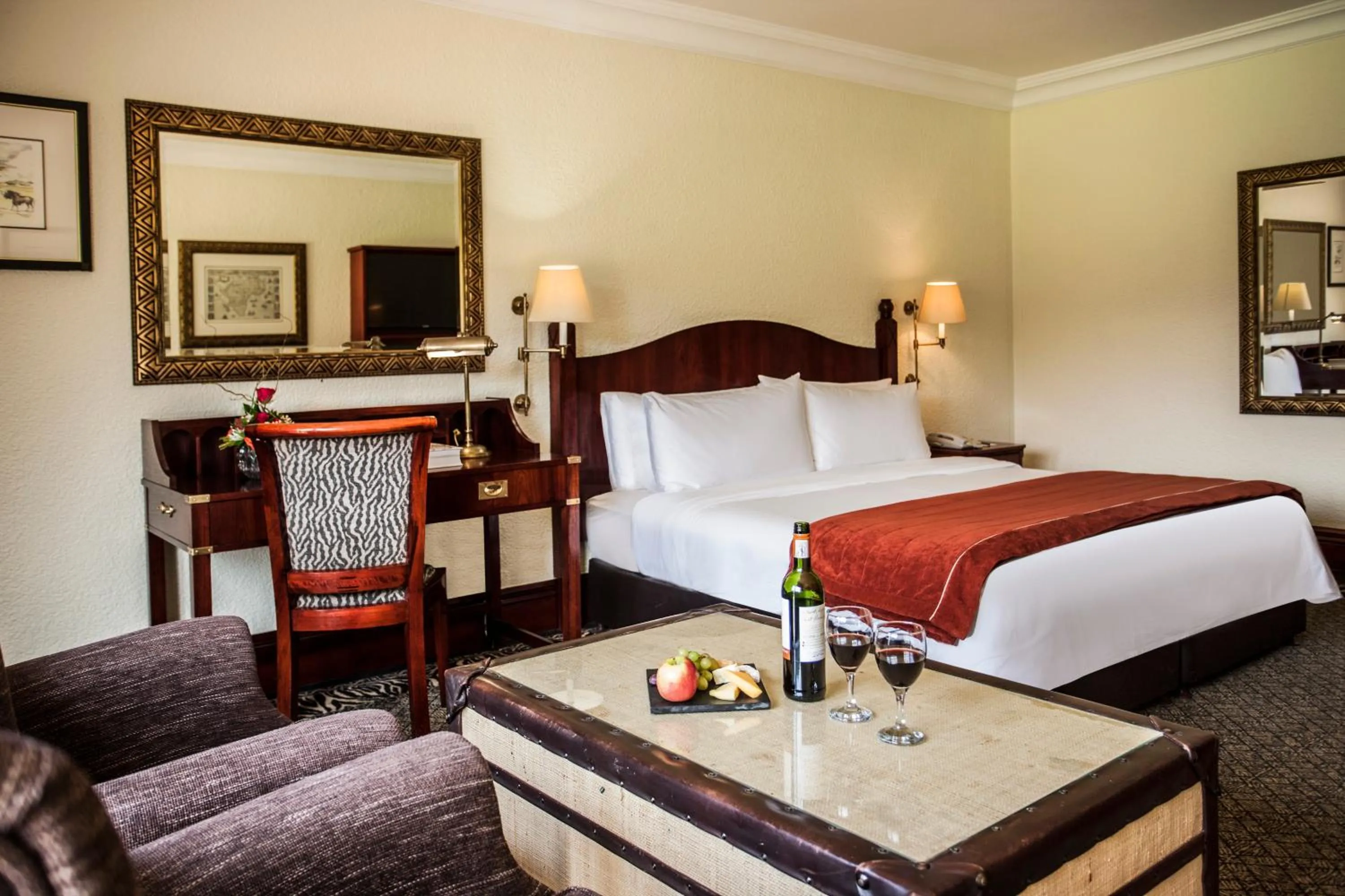 Bed in Avani Gaborone Resort & Casino