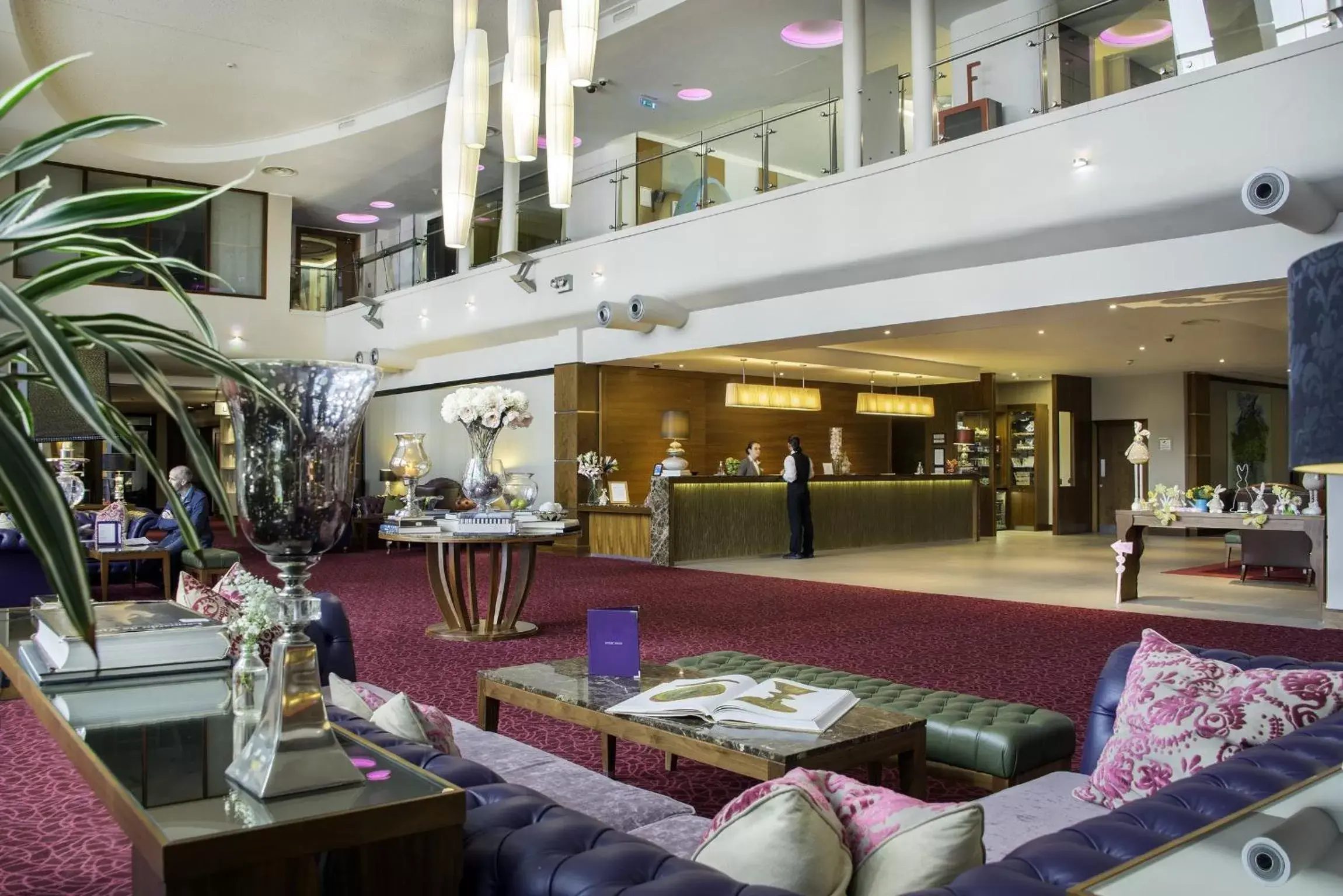 Lobby or reception, Restaurant/Places to Eat in Cork International Hotel