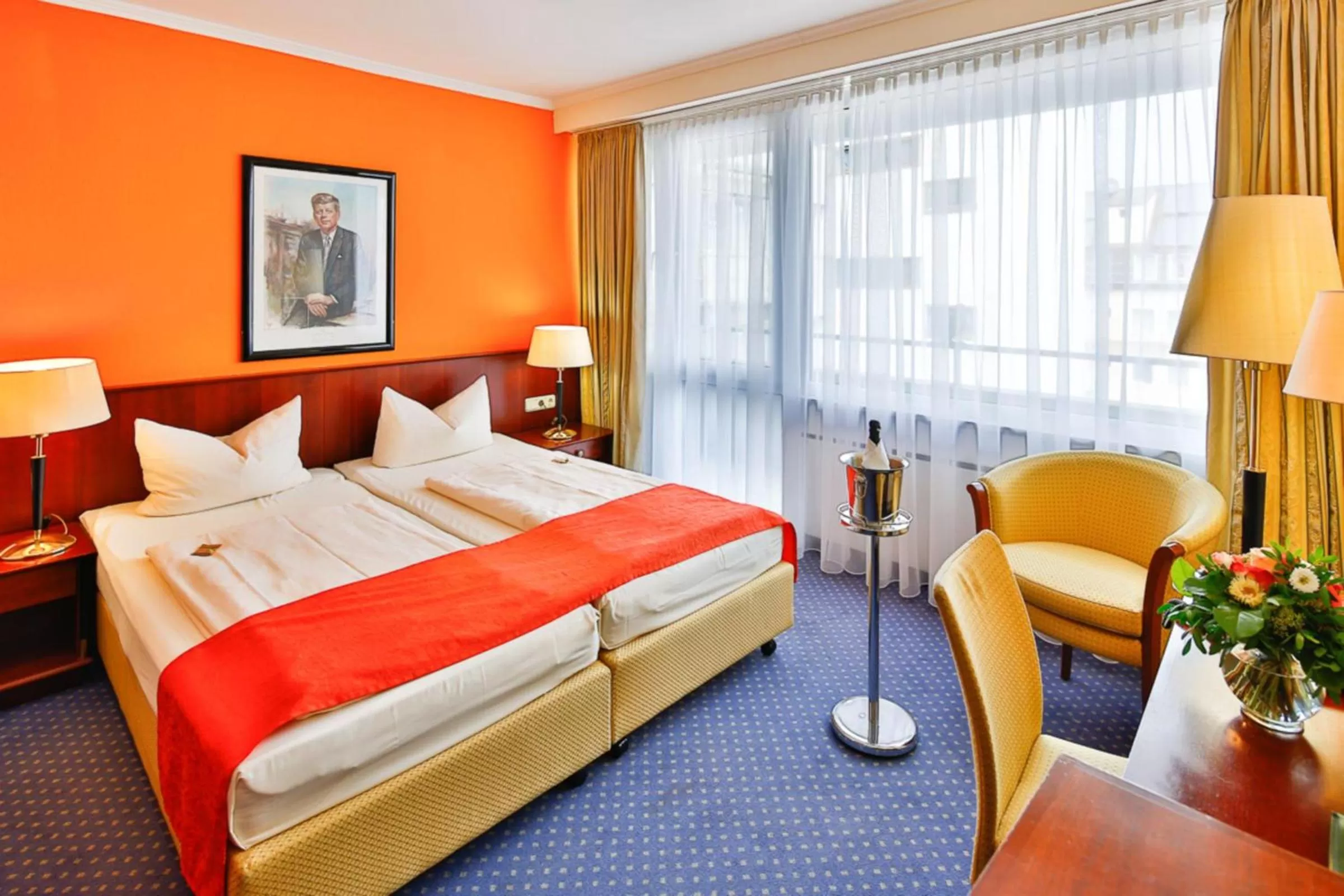 Bed in Superior Hotel Präsident